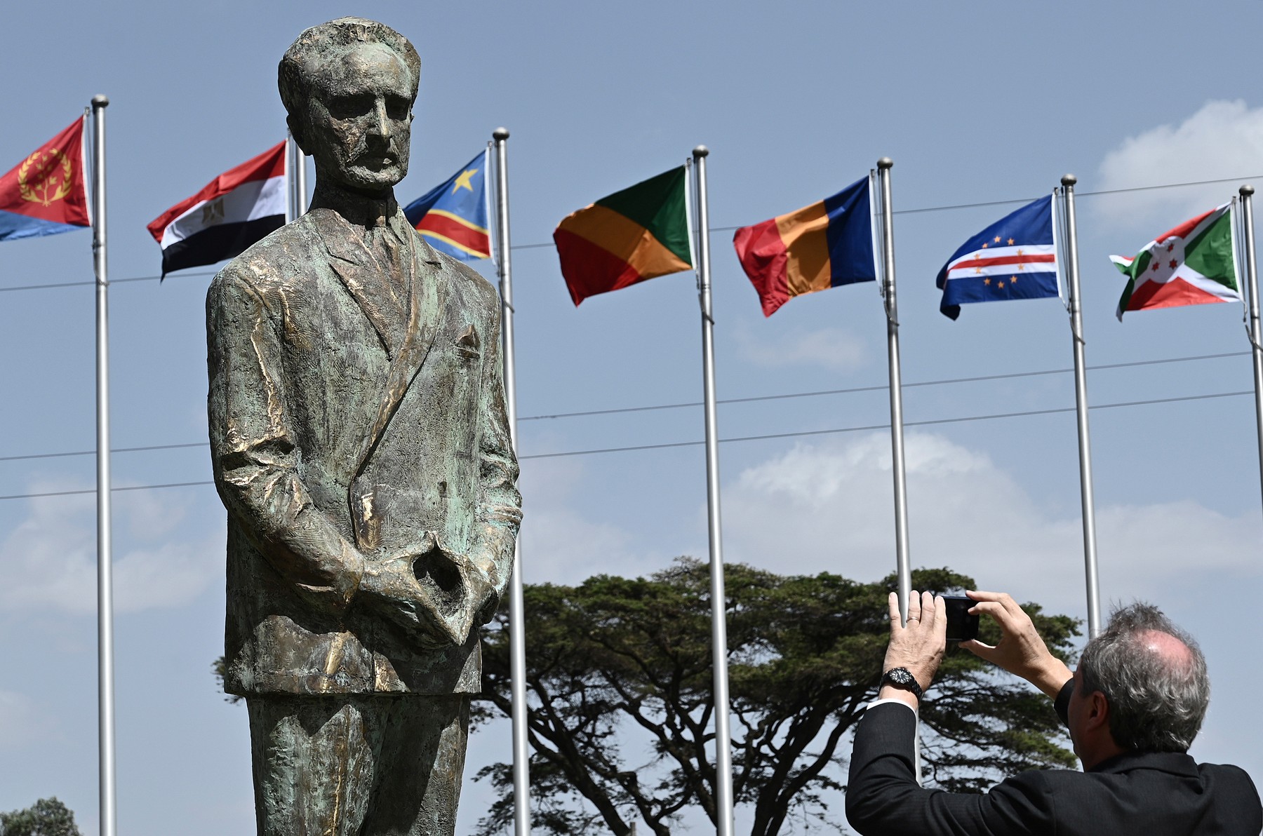 Haile Selasije statua Adis Abeba, profimedia-0413239673