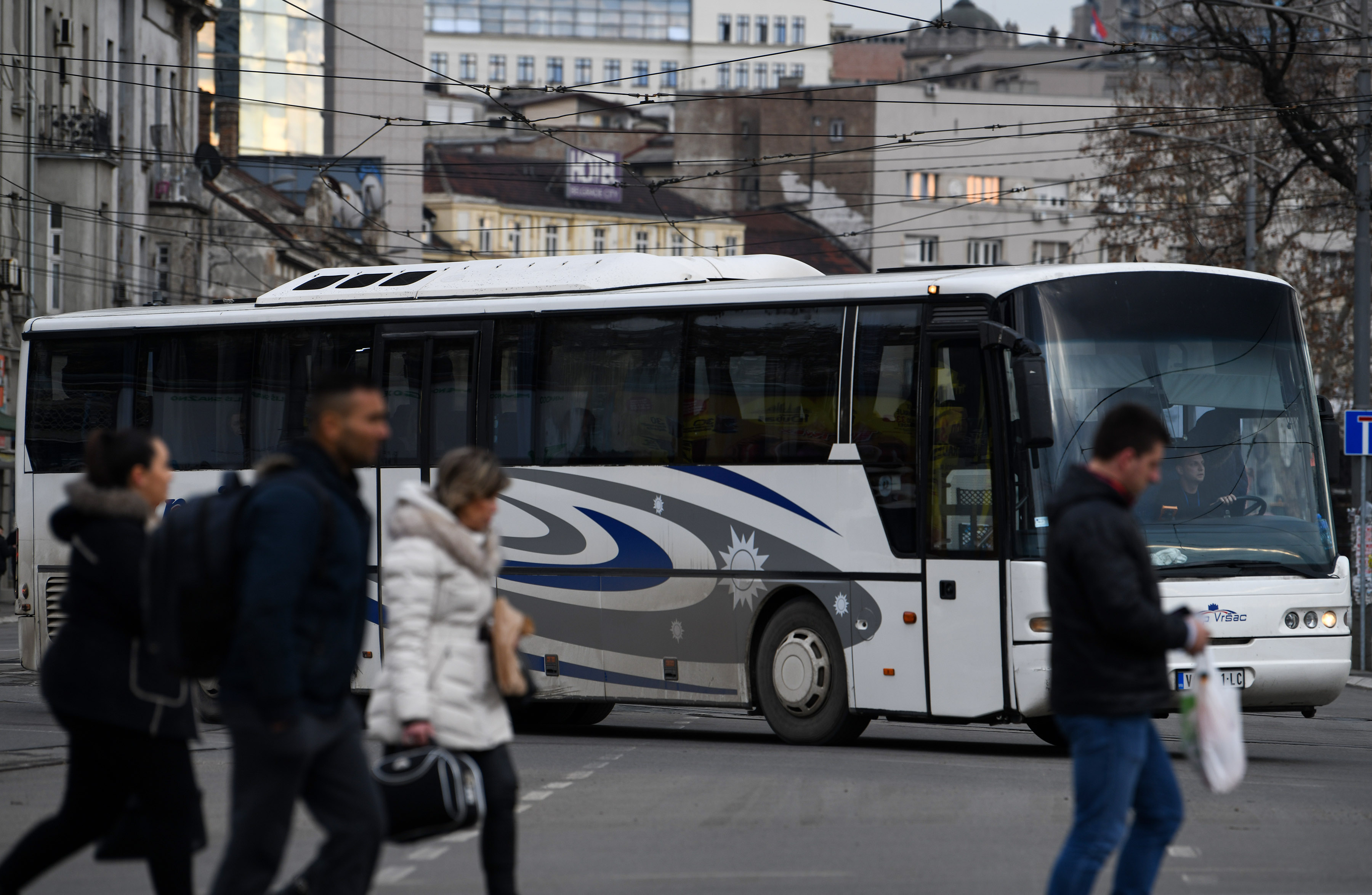 Beograd 20. februar. 2020. Autobuska stanica Beograd, autobus Foto:Filip Krainčanić/Nova.rs