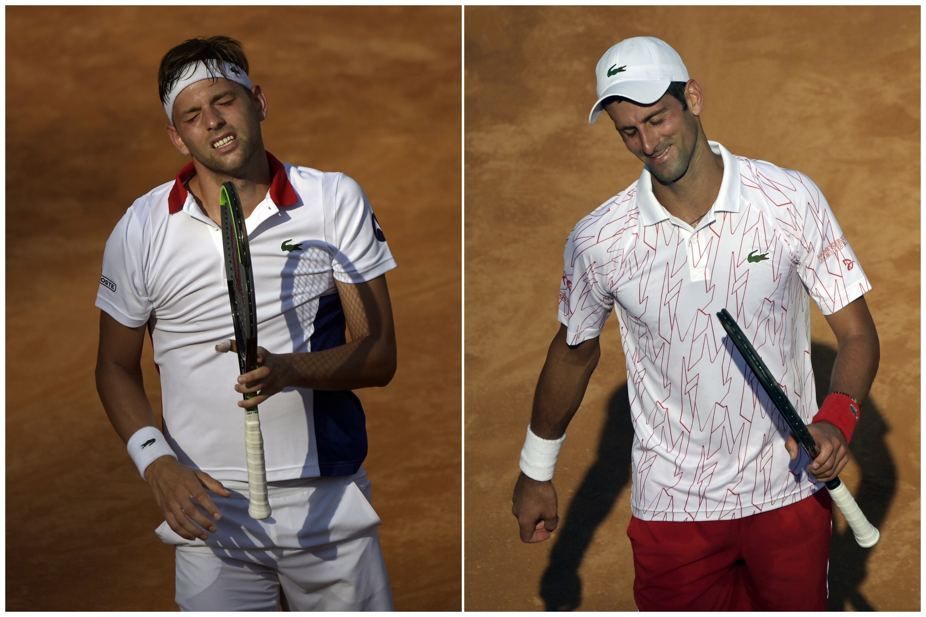 Filip Krajinović i Novak Đoković