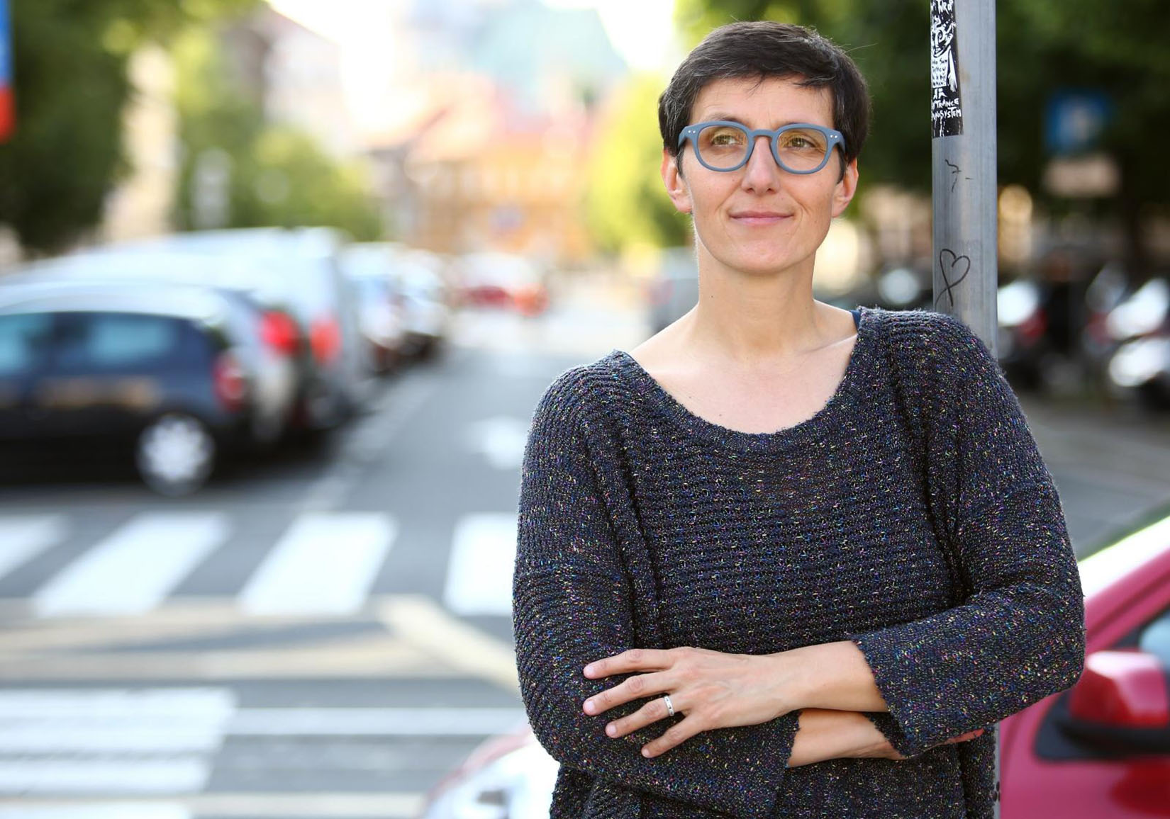 07.05.2018., Zagreb - Novinarka Maja Sever dobitnica je HND-ove nagrade na novinarku godine u 2017. godini. Photo: Matija Habljak/PIXSELL