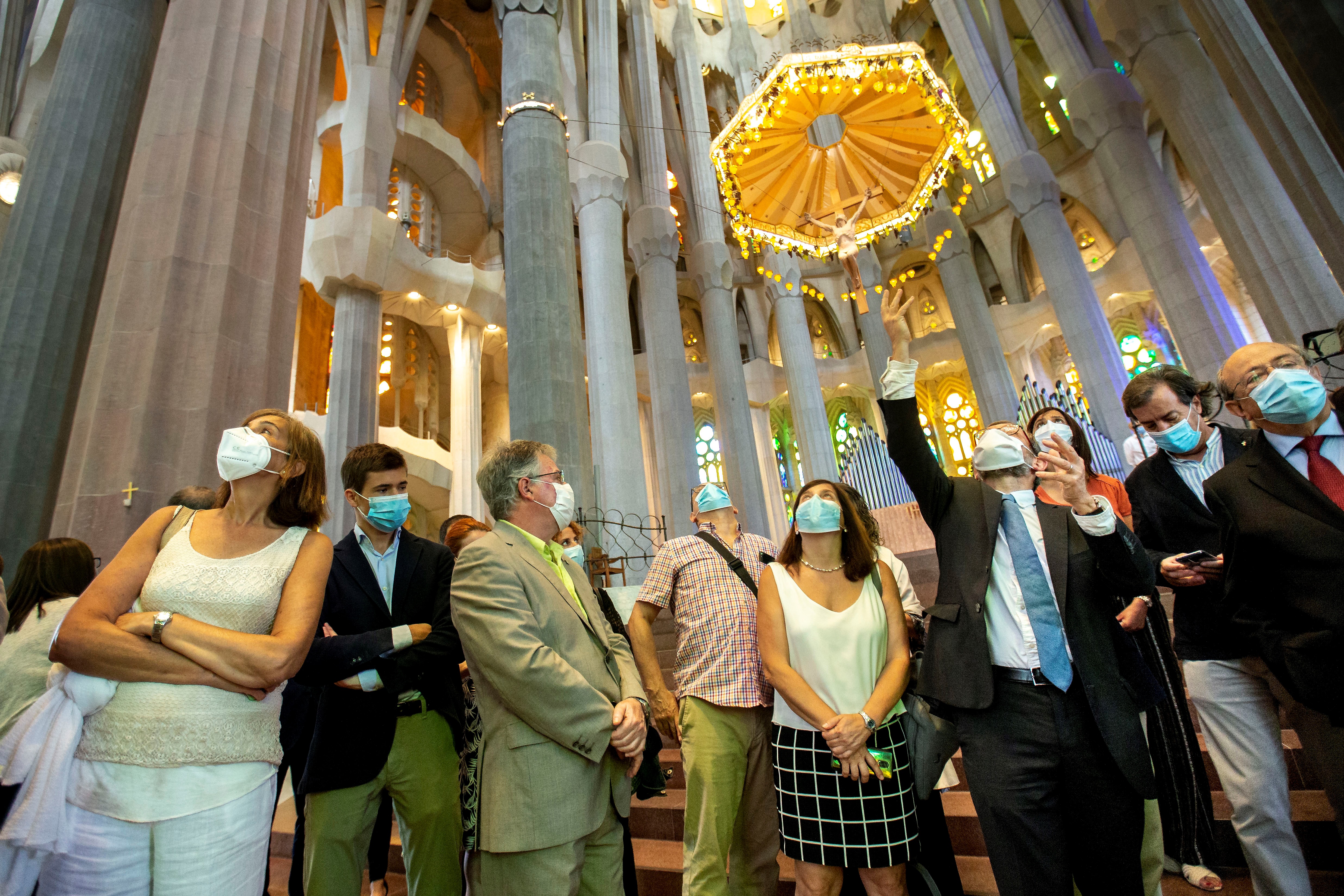 Reopen of the Sagrada Familia (Basilic of the Holy Family) visits