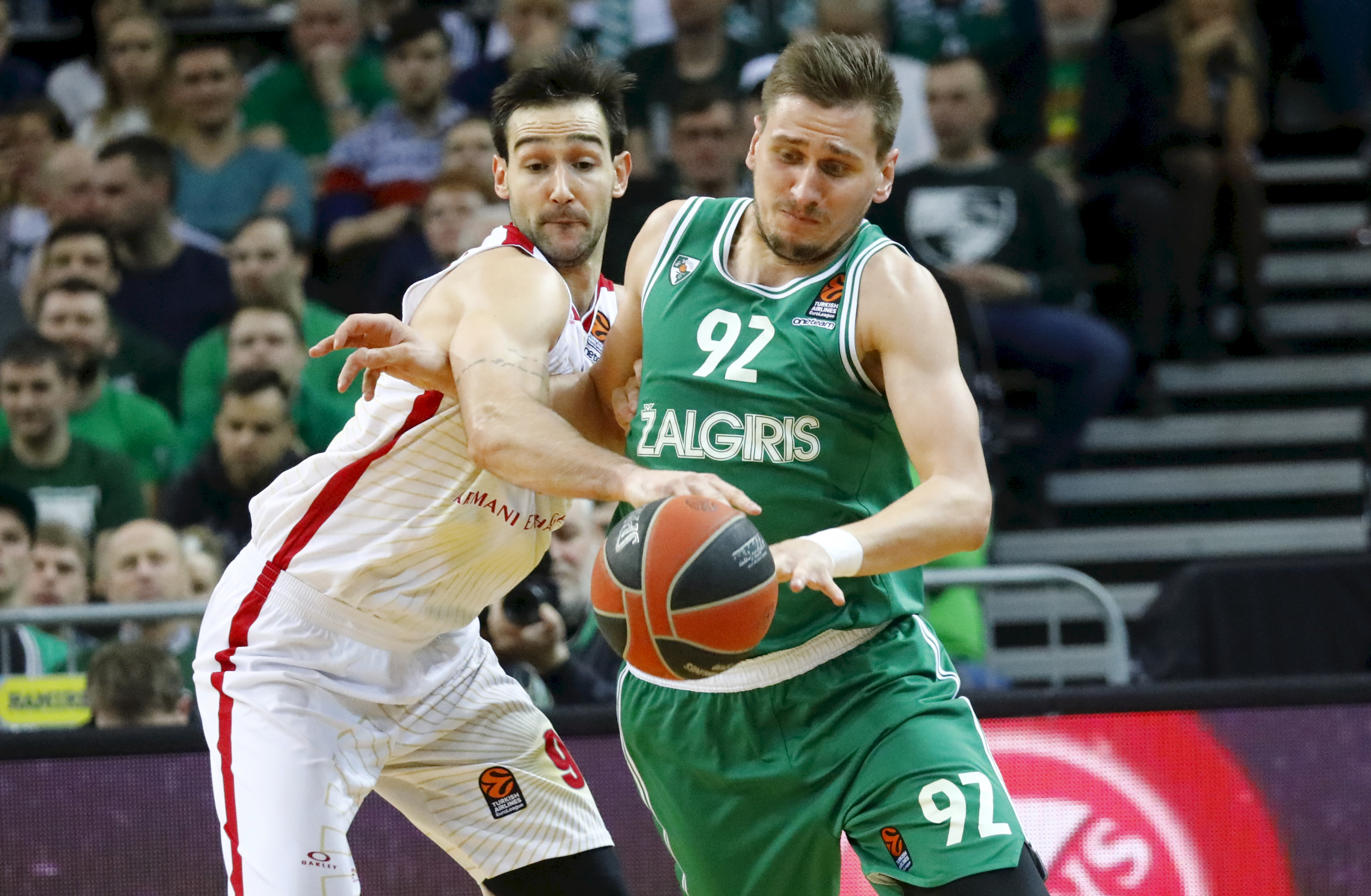 Zalgiris Kaunas vs Ax Armani Exchange Milan