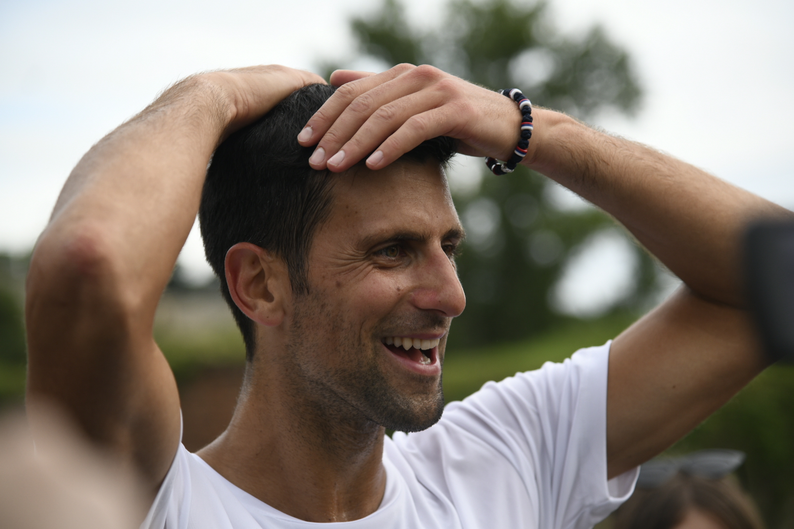 Beograd 11.06.2020. Novak Đoković, Novak Djoković, poznati, fudbal, fudbalska utakmica Foto: Nemanja Jovanović/Nova.rs