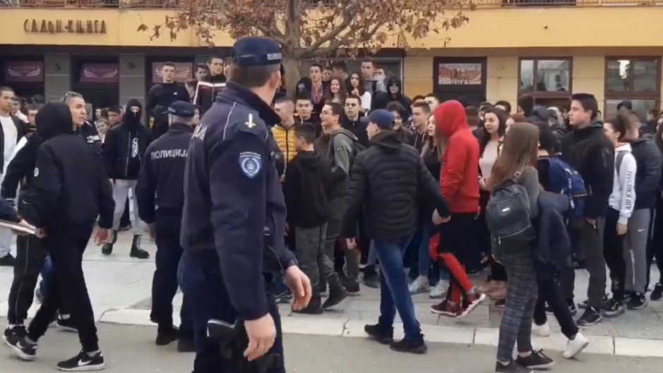 leskovac protest srednjoškolaca