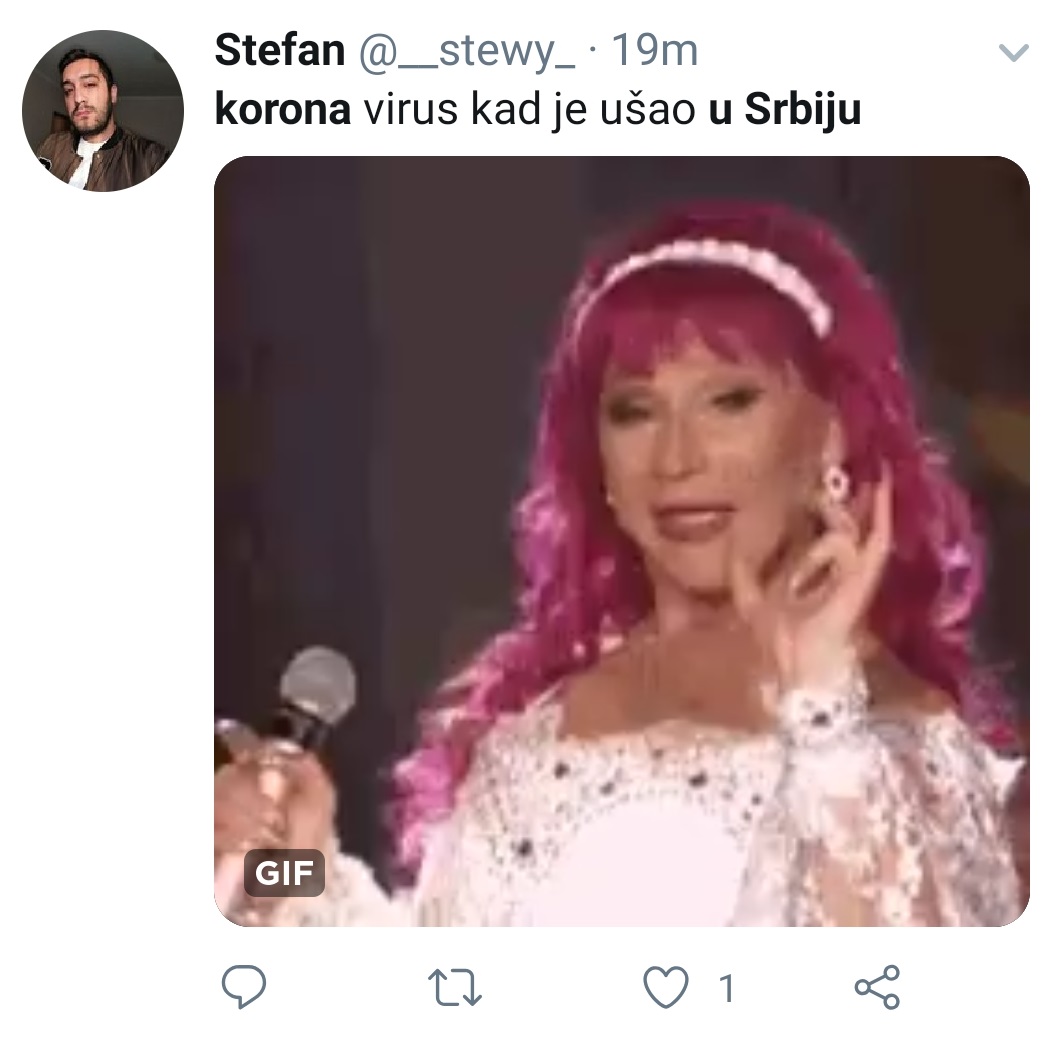 Reakcije na koronavirus; Foto: Twitter/screenshot