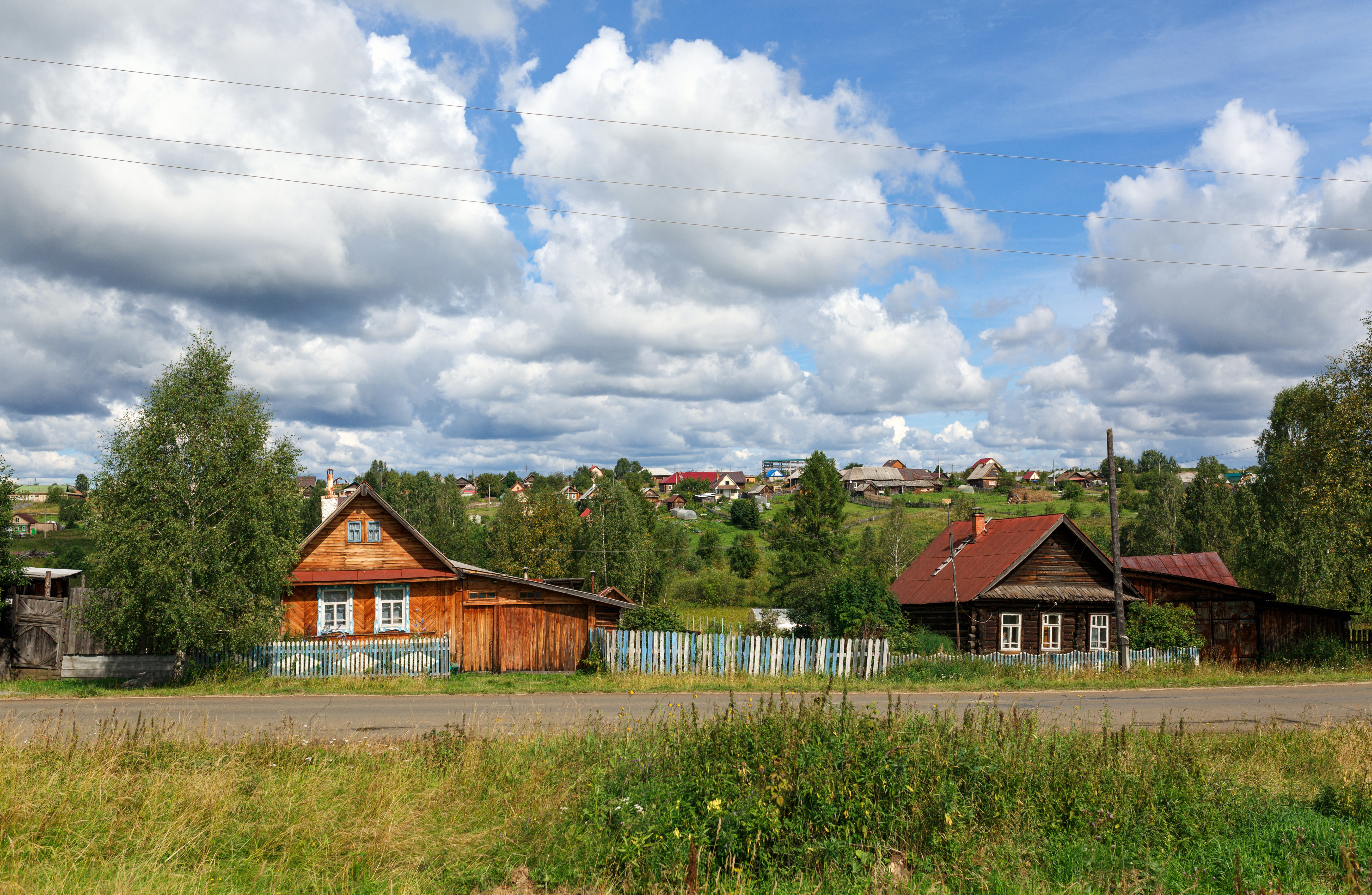 Sibir, selo, Rusija