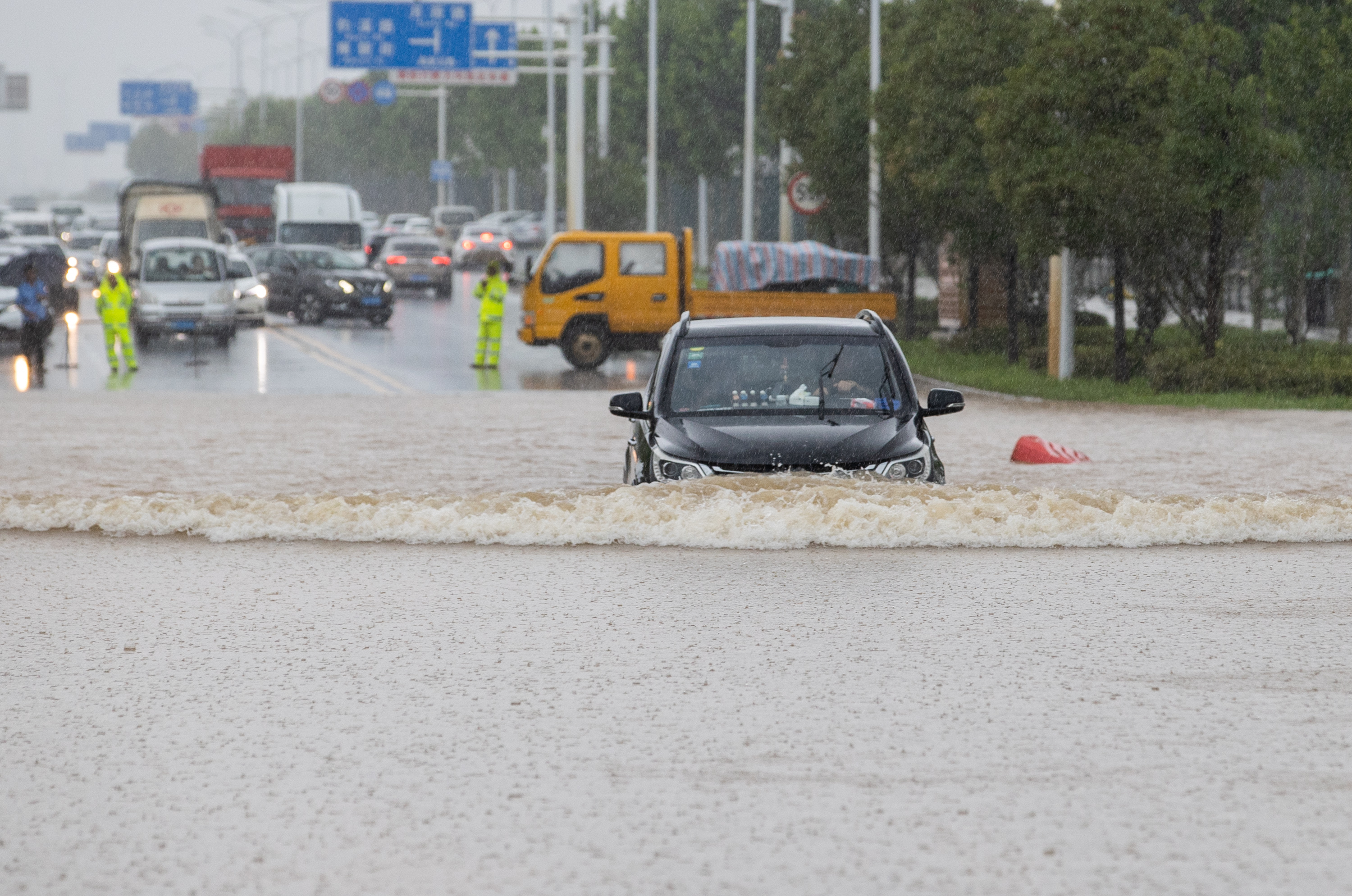 Vuhan poplava, Heavy rain in Wuhan City