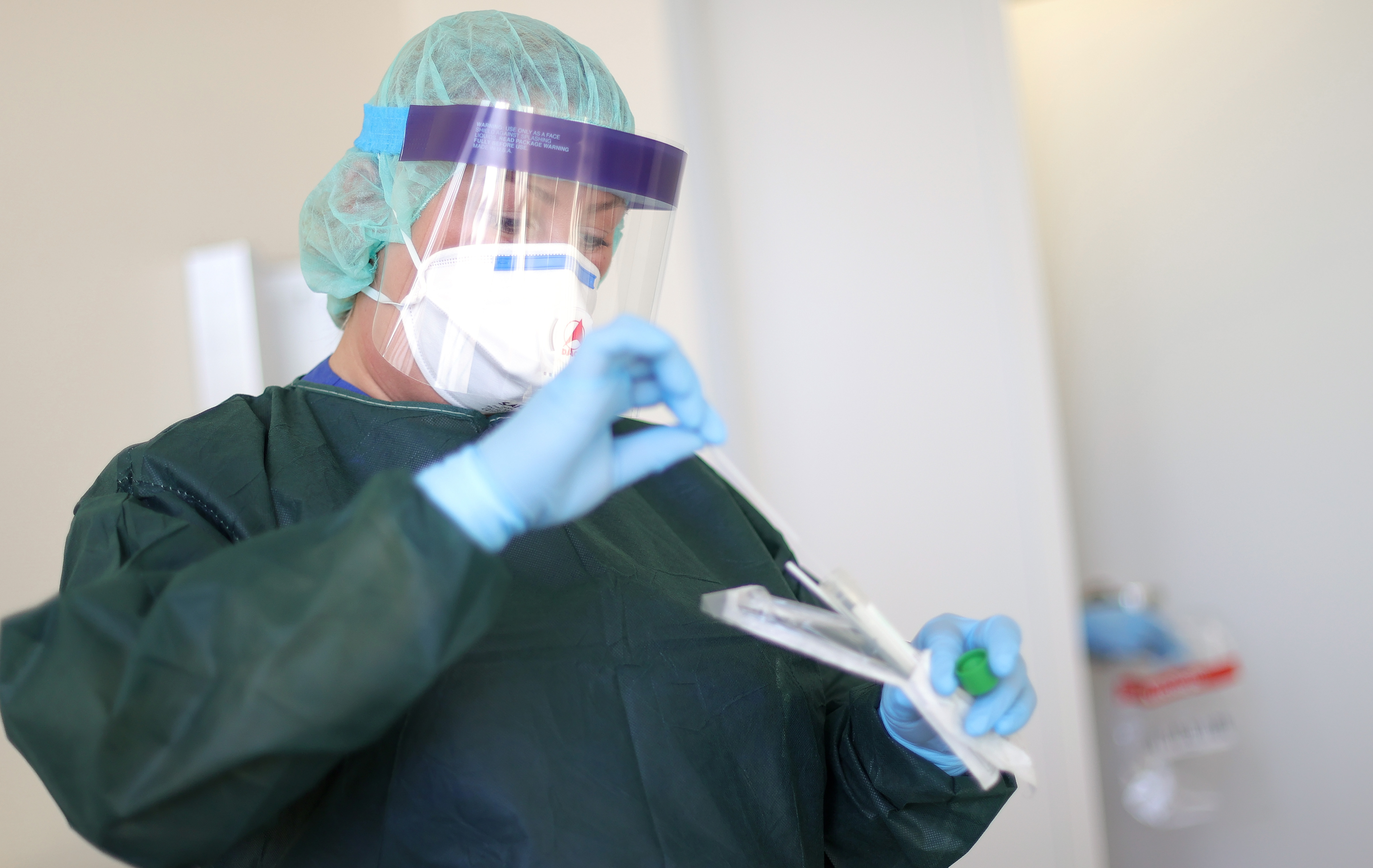 Isolation ward of the University Hospital Essen