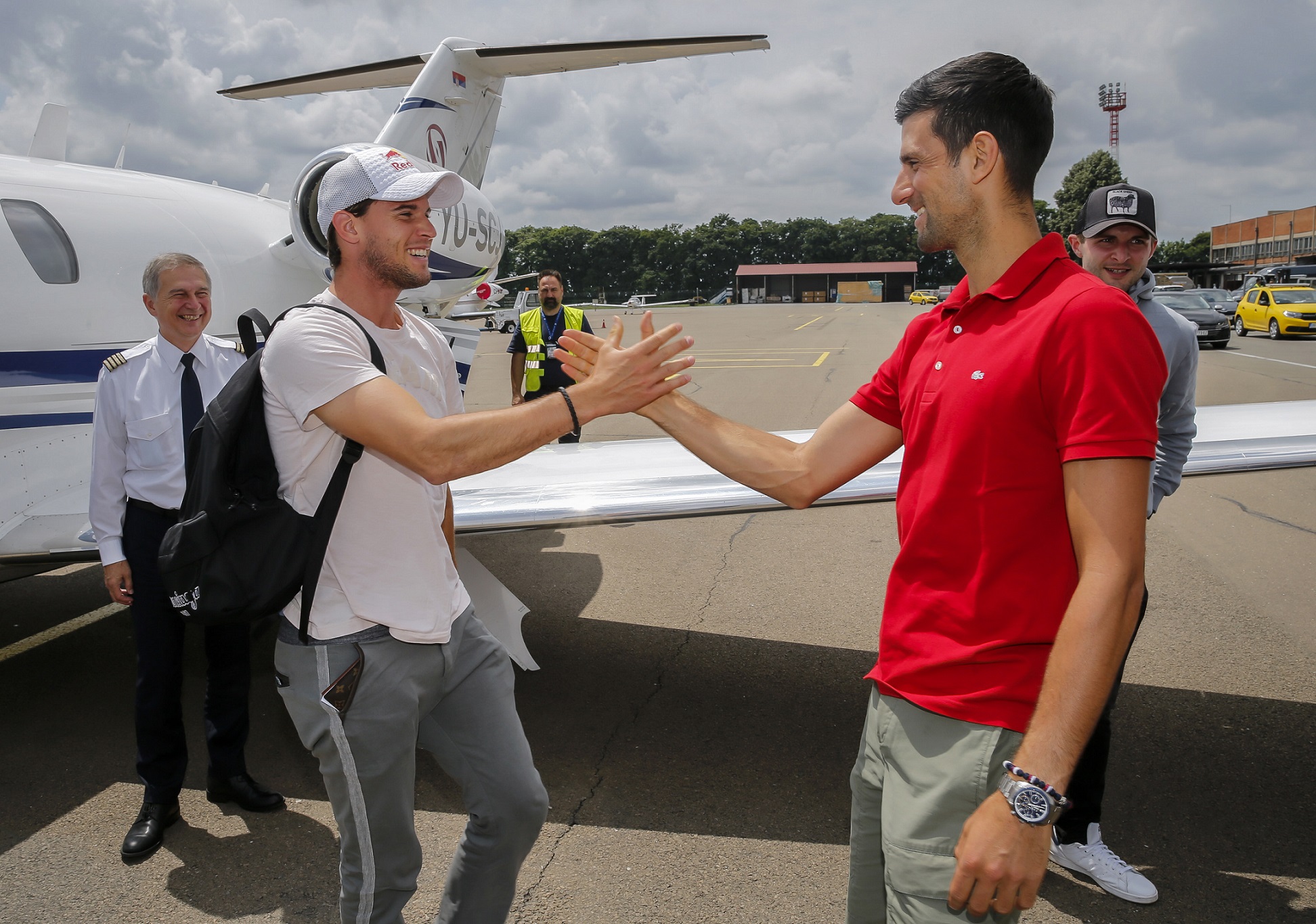Tennis Tenis-Adria Tour-Dominic Thiem dolazak
Bratislava,11.06.2020.
foto: Srdjan Stevanovic/Starsportphoto ©
