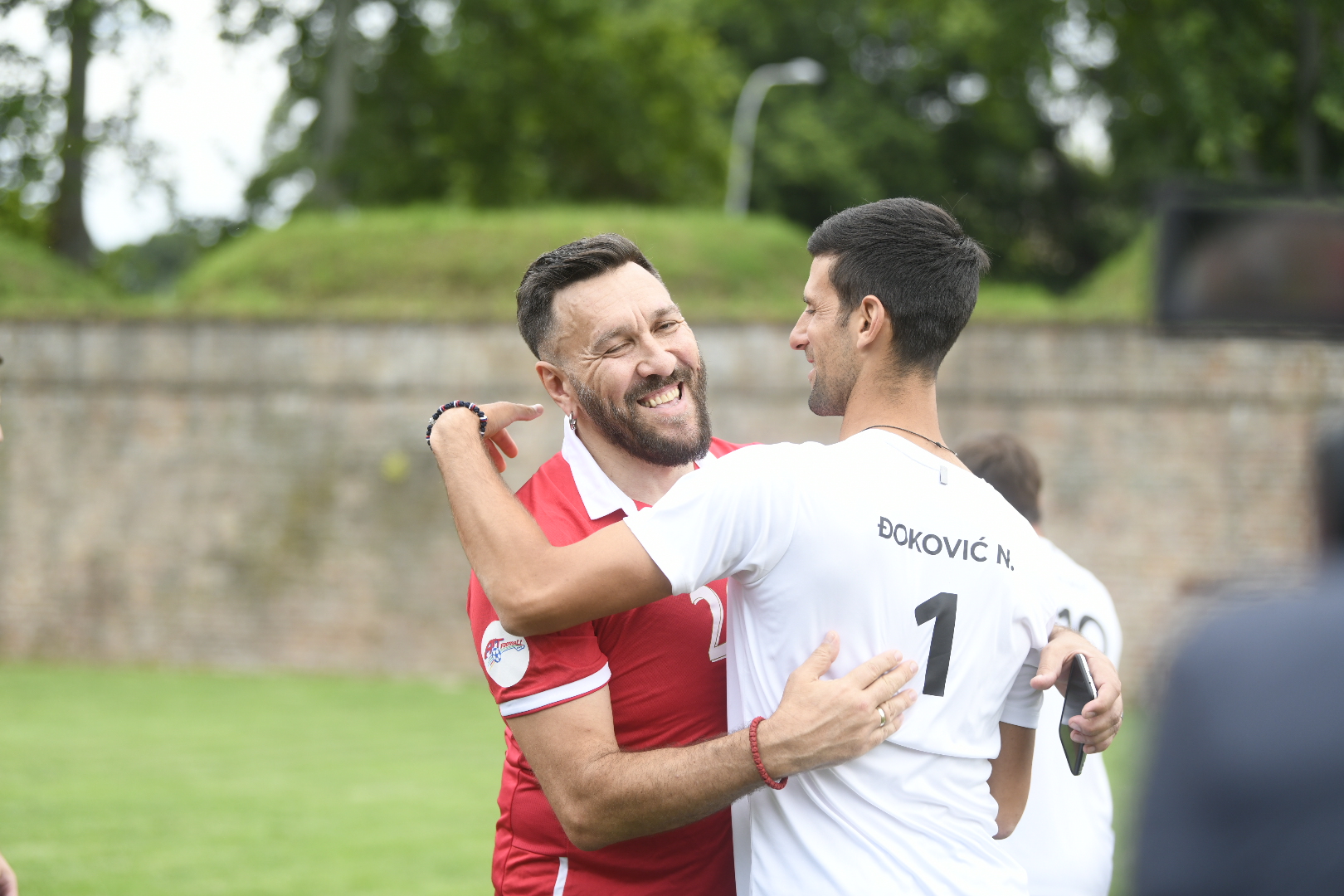 Beograd 11.06.2020. Novak Đoković, Novak Djoković, poznati, fudbal, fudbalska utakmica Foto: Nemanja Jovanović/Nova.rs