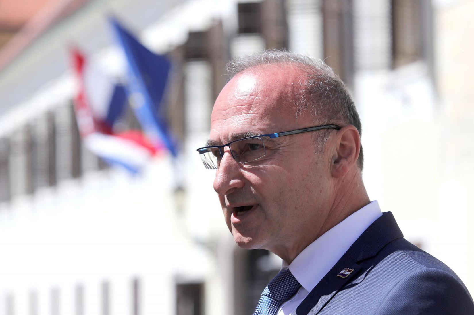 08.07.2020., Zagreb - Uoci sutrasnje sjednice Vlade ministri su se okupili na Uzem kabinetu u Banskim dvorima. 
Gordan Grlic Radman, ministar vanjskih i europskih poslova Photo: Patrik Macek/PIXSELL