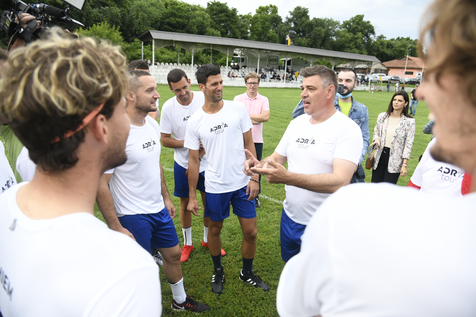 Beograd 11.06.2020. Novak Đoković, Novak Djoković, poznati, fudbal, fudbalska utakmica Foto: Nemanja Jovanović/Nova.rs