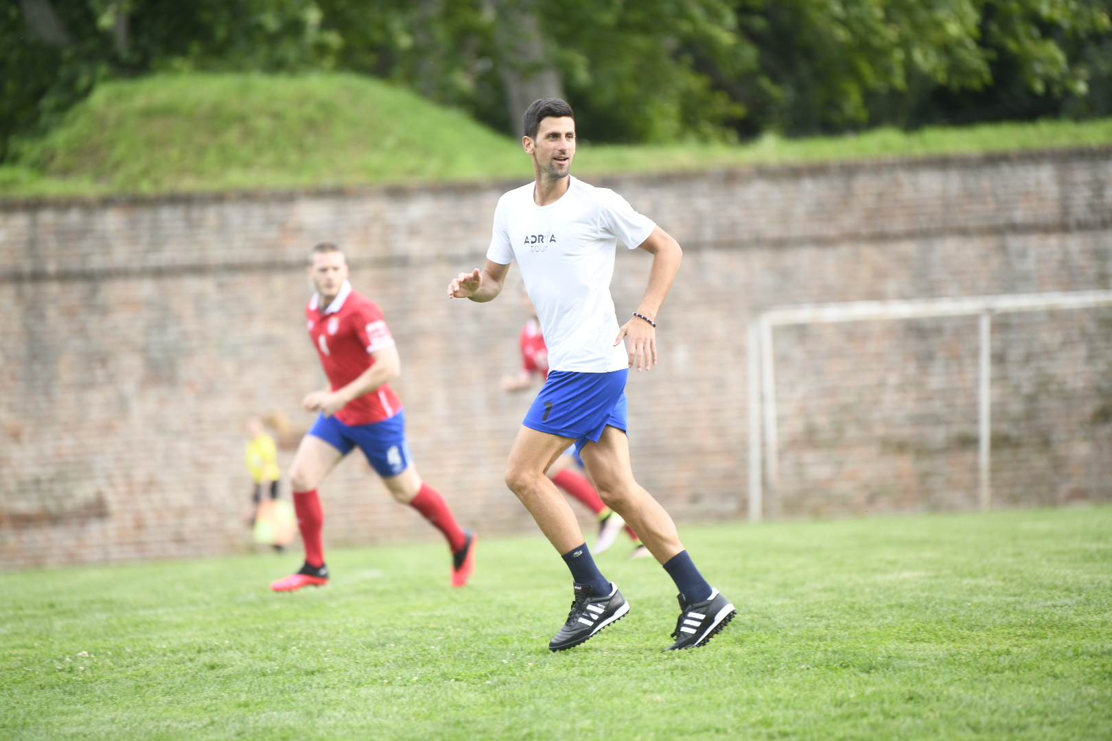 Beograd 11.06.2020. Novak Đoković, Novak Djoković, poznati, fudbal, fudbalska utakmica Foto: Nemanja Jovanović/Nova.rs
