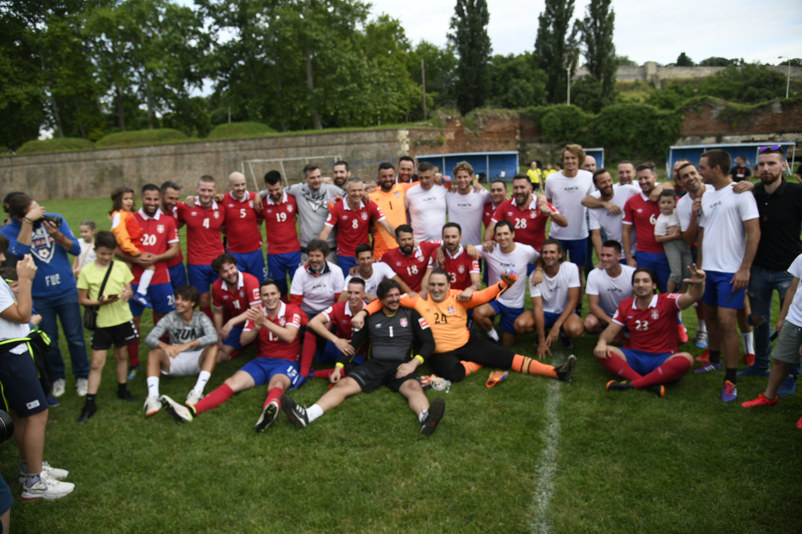 Beograd 11.06.2020. Novak Đoković, Novak Djoković, poznati, fudbal, fudbalska utakmica Foto: Nemanja Jovanović/Nova.rs