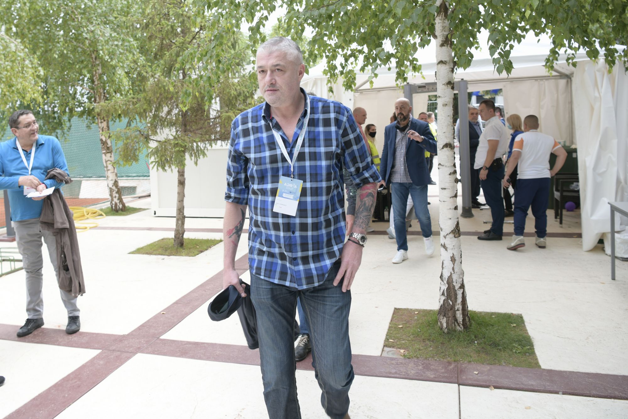 Beograd, 12.06.2020. Otvaranje turnira, Adria Tour, Novak Đoković Foto: Goran Srdanov/Nova.rs