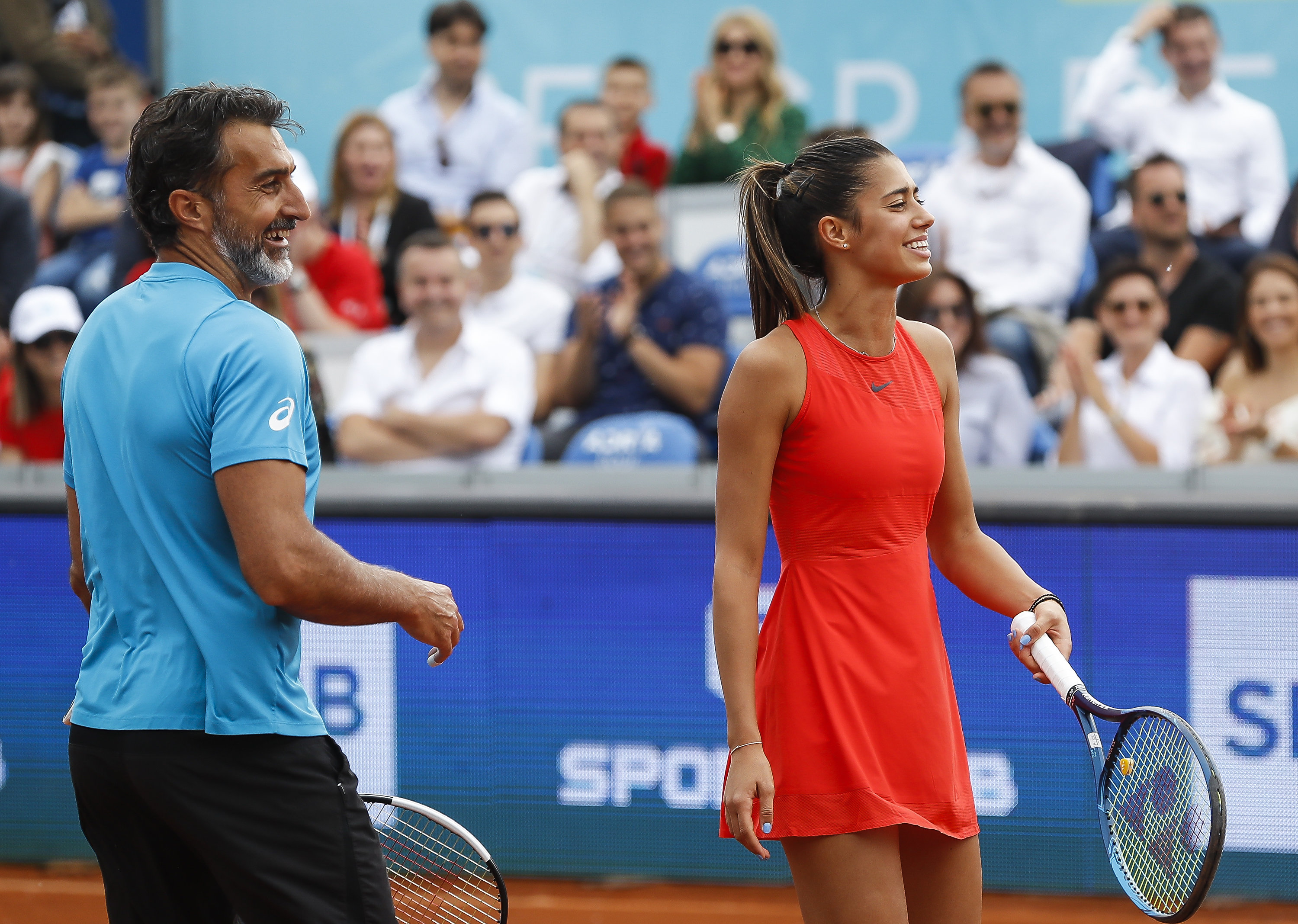Tennis Tenis-Adria Tour 2020-Mix Doubles
Novak Djokovic &amp; Jelena Jankovic v Nenad Zimonjic &amp; Olga Danilovic
Beograd,12.06.2020.
foto: Srdjan Stevanovic/Starsportphoto ©