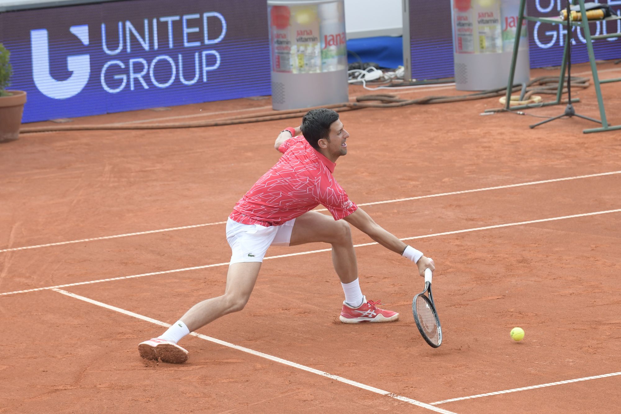 Beograd, 12.06.2020. Otvaranje turnira, Adria Tour, Novak Đoković Foto: Goran Srdanov/Nova.rs
