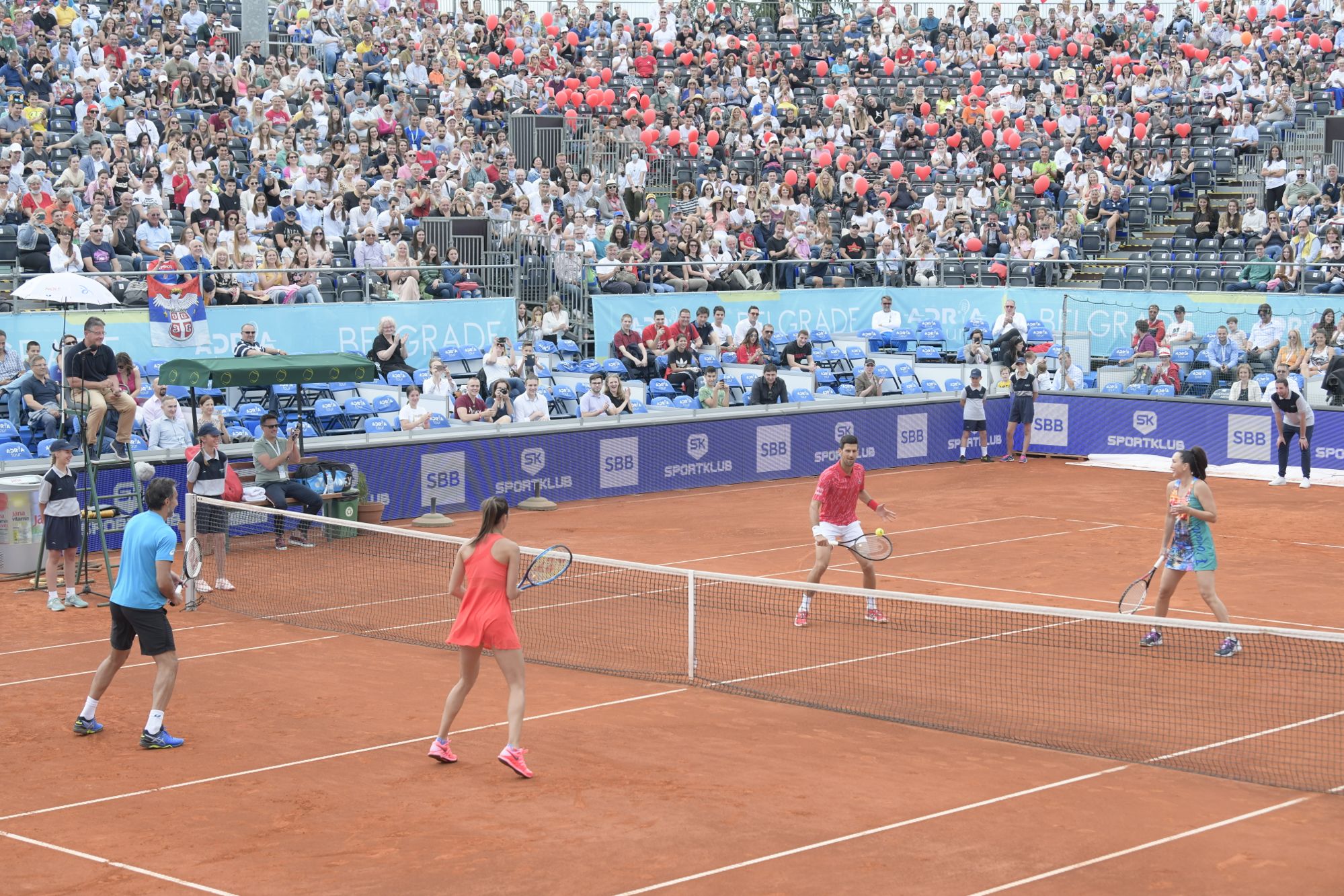 Beograd, 12.06.2020. Otvaranje turnira, Adria Tour, Novak Đoković Foto: Goran Srdanov/Nova.rs