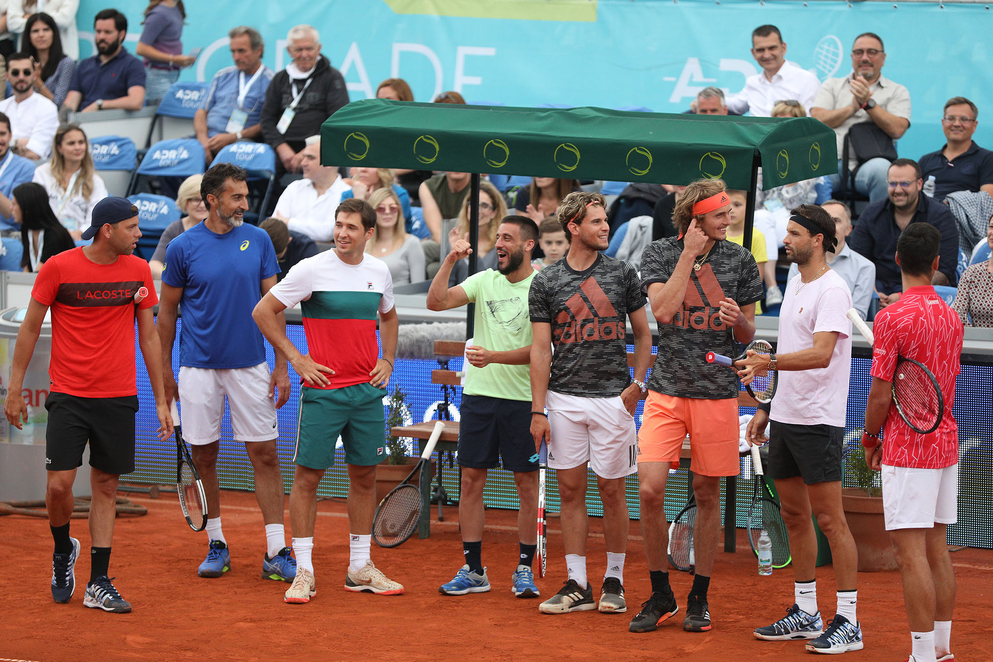 Beograd, 12.06.2020. Otvaranje turnira, Adria Tour, Novak Đoković Foto: Goran Srdanov/Nova.rs