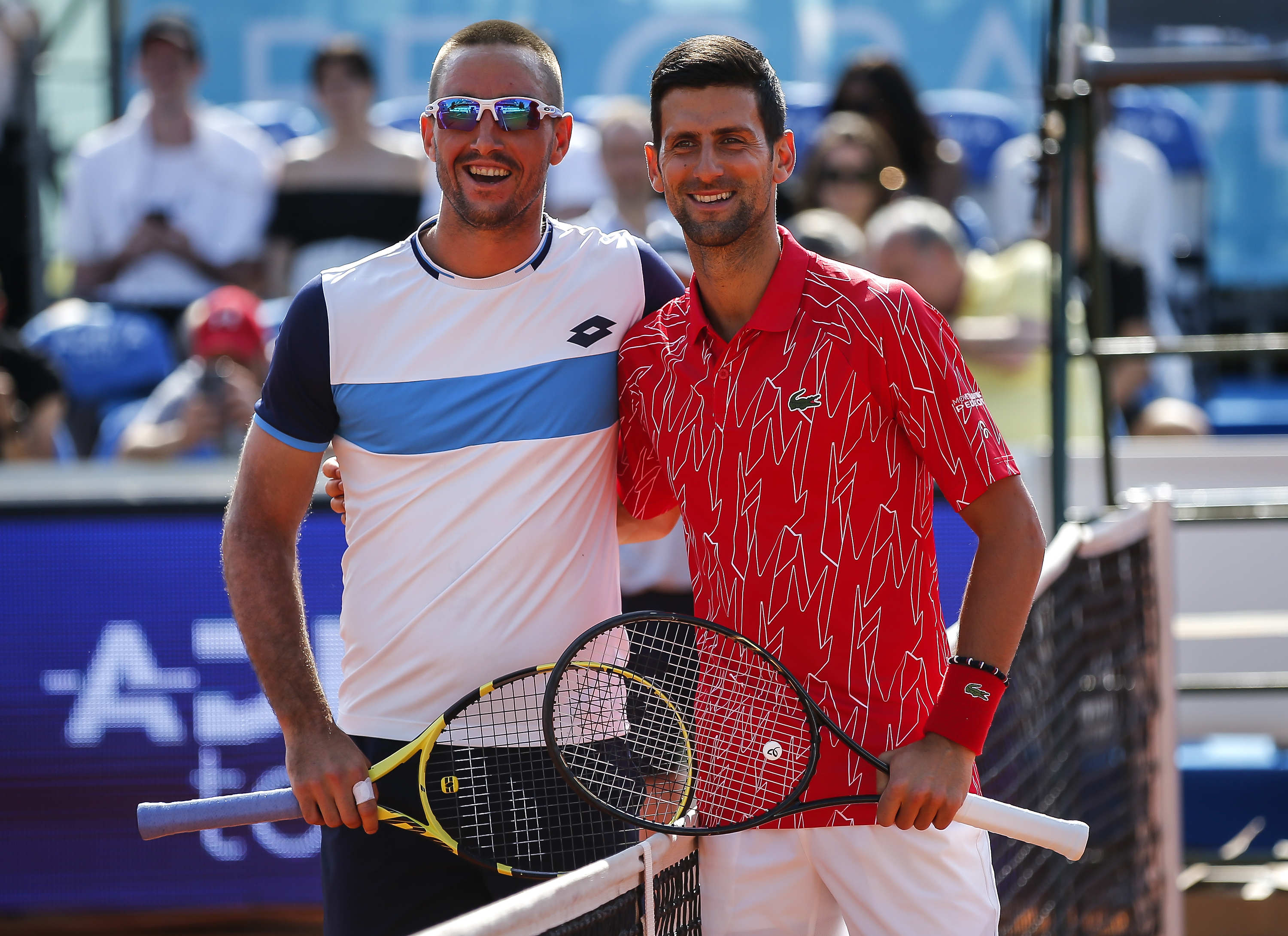 Tennis Tenis-Adria Tour 2020-Novak Djokovic (SRB) v Viktor Troicki (SRB)
Beograd,13.06.2020.
foto: Srdjan Stevanovic/Starsportphoto ©