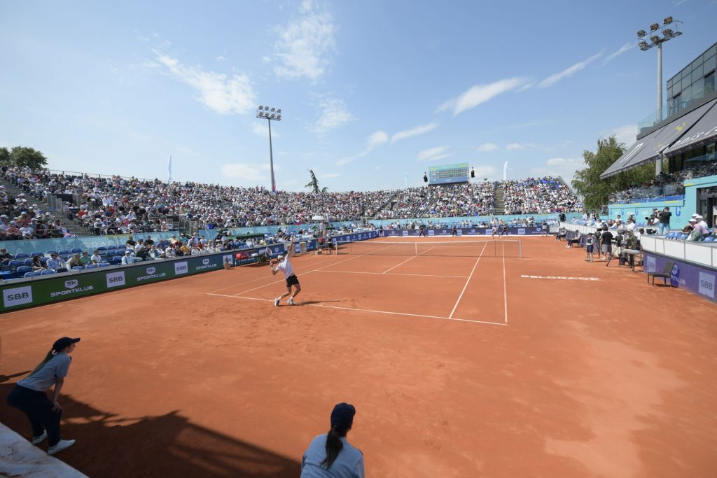Beograd 13.06.2020. Tenis, teniseri, Adria Tour, Dimitrov – Lajović  Foto: Goran Srdanov/Nova.rs