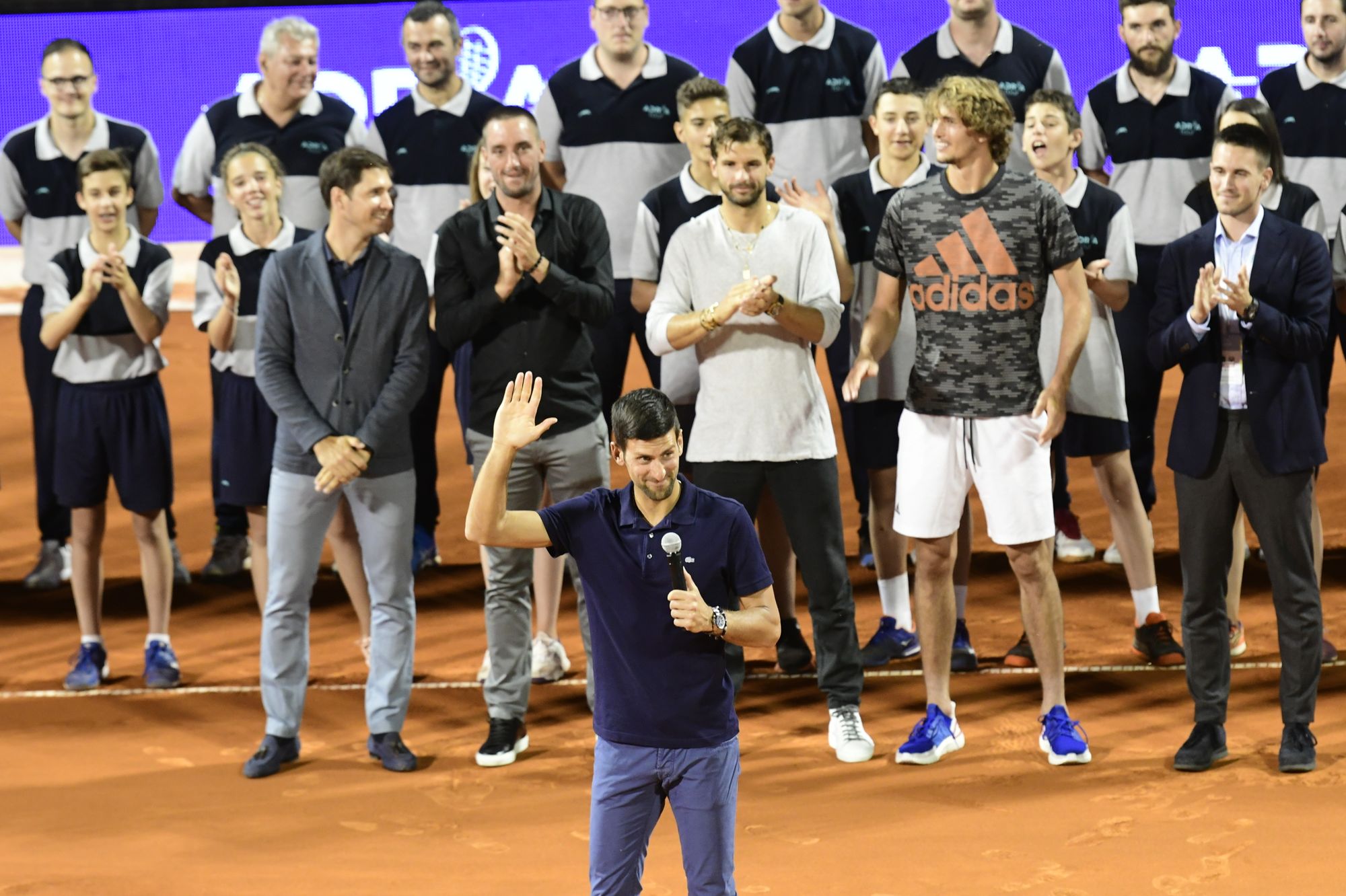 Beograd 14. jun 2020. Tenis, teniseri, Adria Tour  Foto: Goran Srdanov/Nova.rs