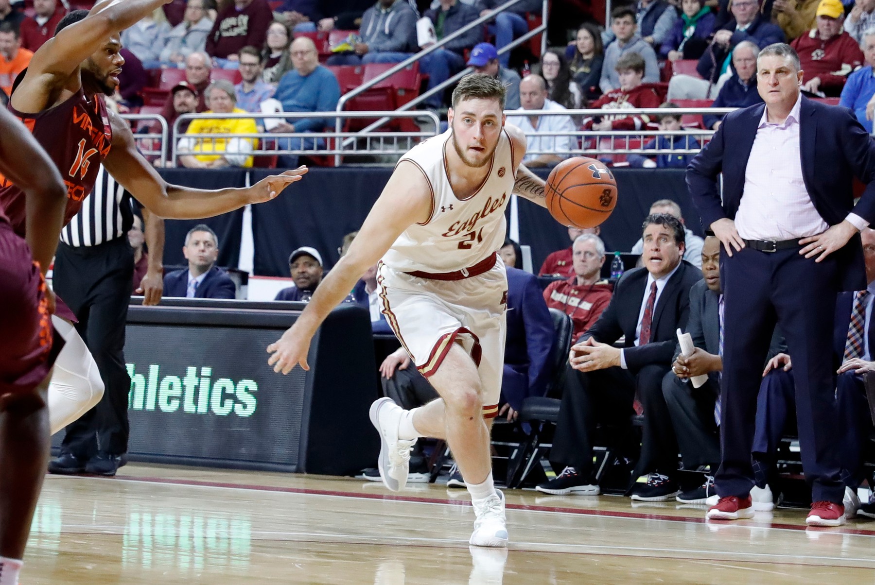 COLLEGE BASKETBALL: JAN 25 Virginia Tech at Boston College
