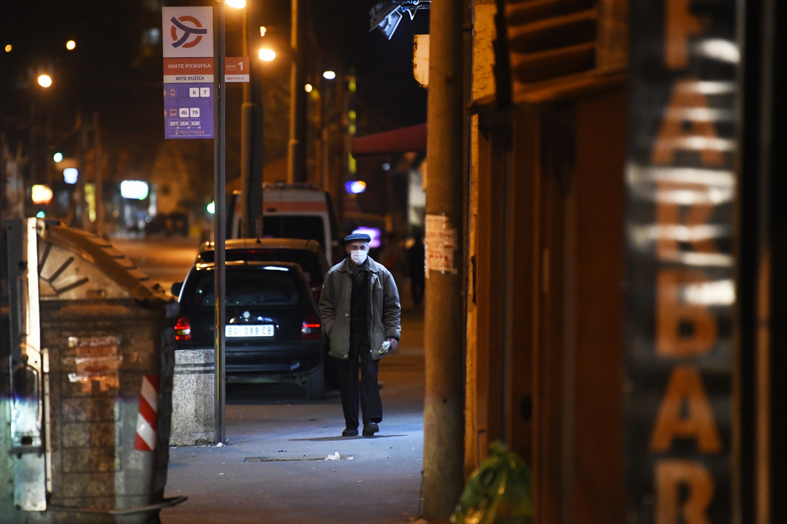 Beograd 20.03.2020. Penzioner Policijska čas, treći dan, dan tri, dan 3, bežači, vanredno stanje, koronavirus, Foto: Nemanja Jovanović/Nova.rs