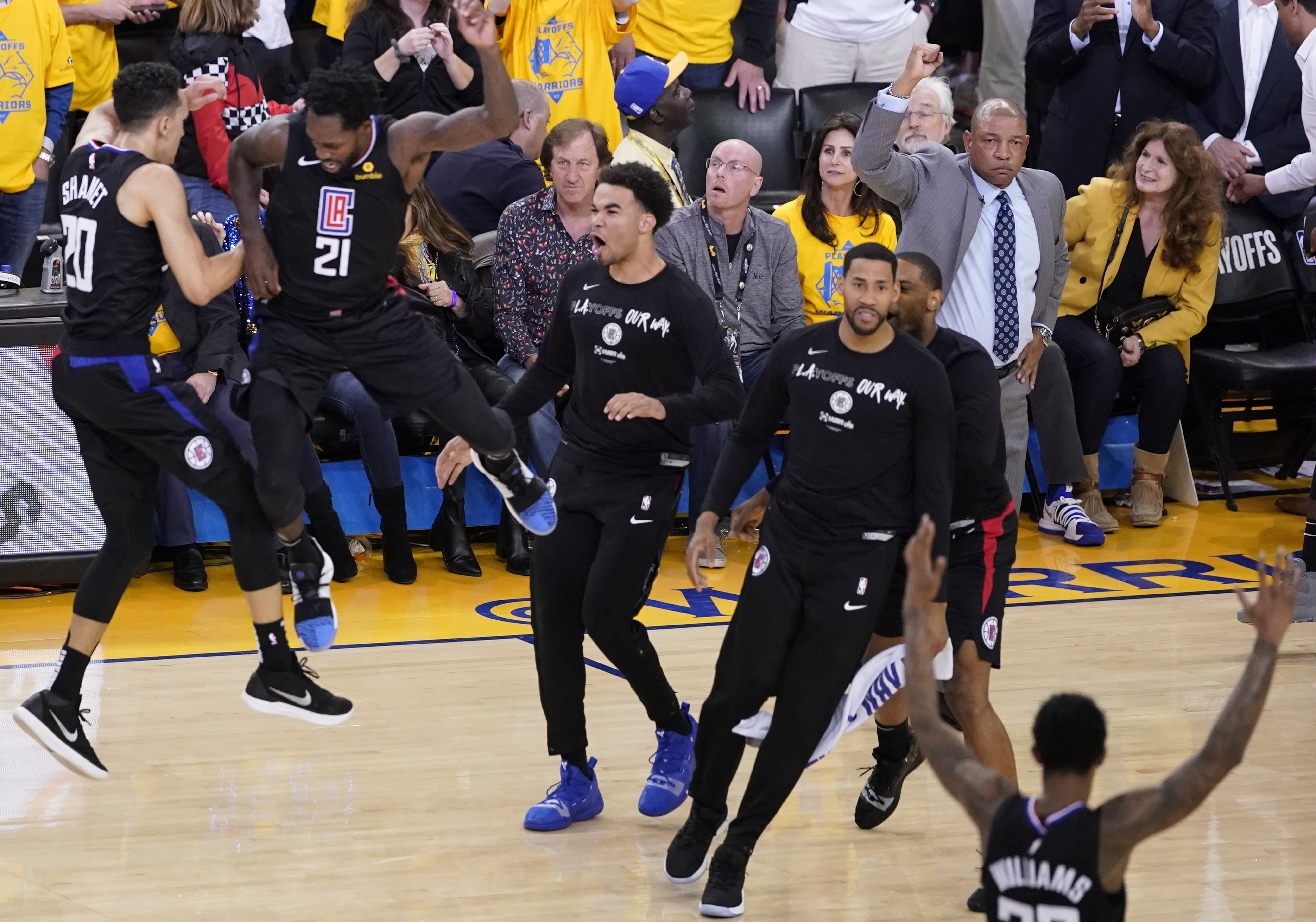 Los Angeles Clippers at Golden State Warriors