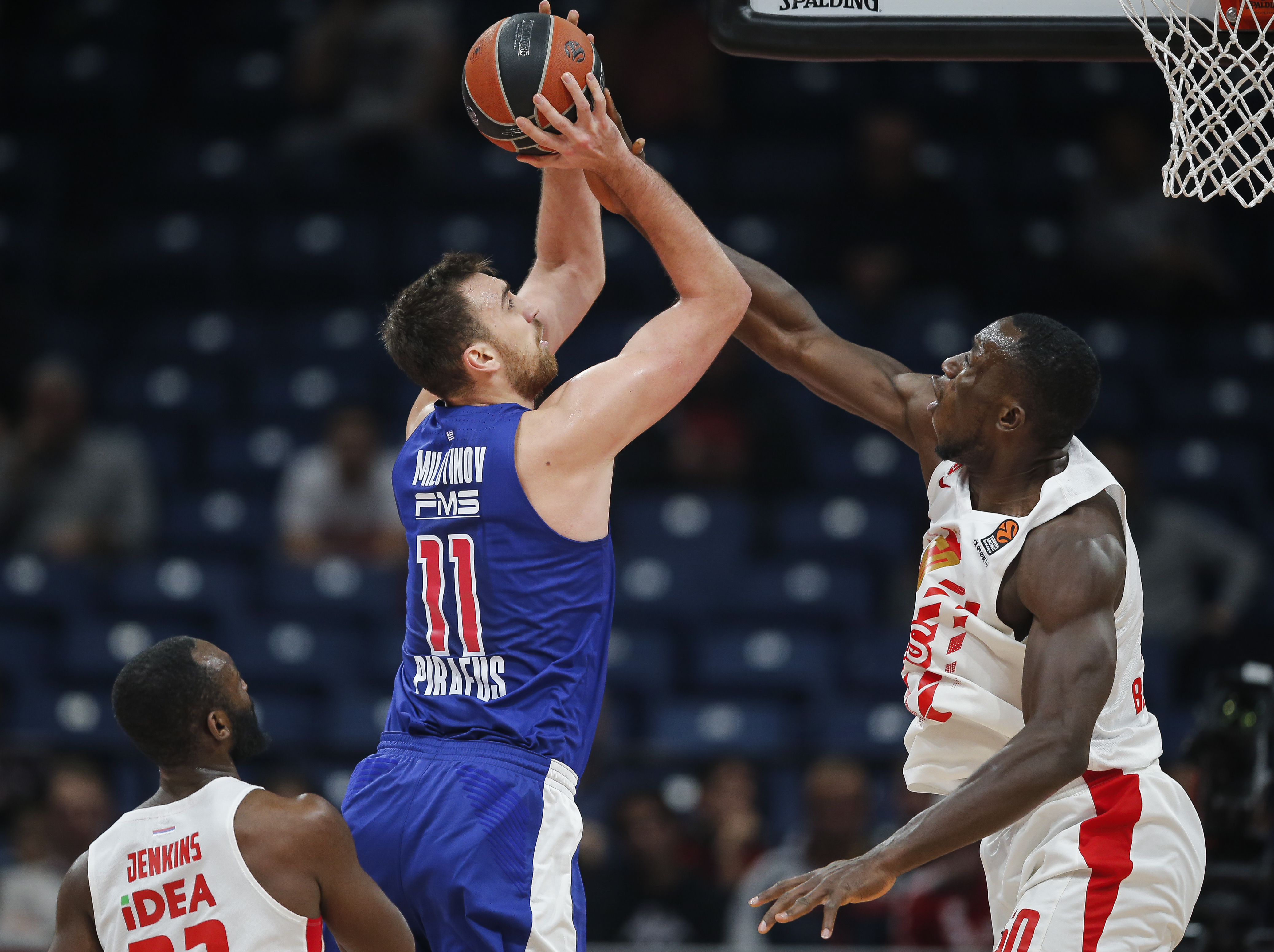 Crvena Zvezda mts Belgrade v Olympiacos Piraeus - Turkish Airlines EuroLeague