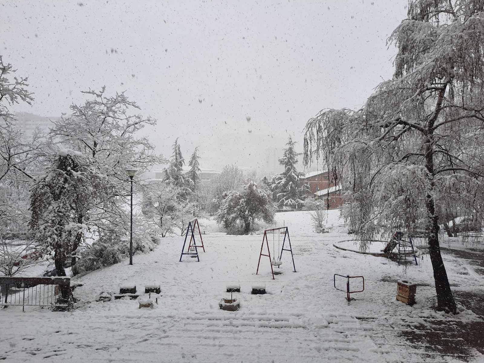 Beobrad, Mirijevo, sneg
Beograd 24.03.2020. Sneg, zima u proleće, vanredno stanje, koronavirus Foto: Tamara Marković/Nova.rs