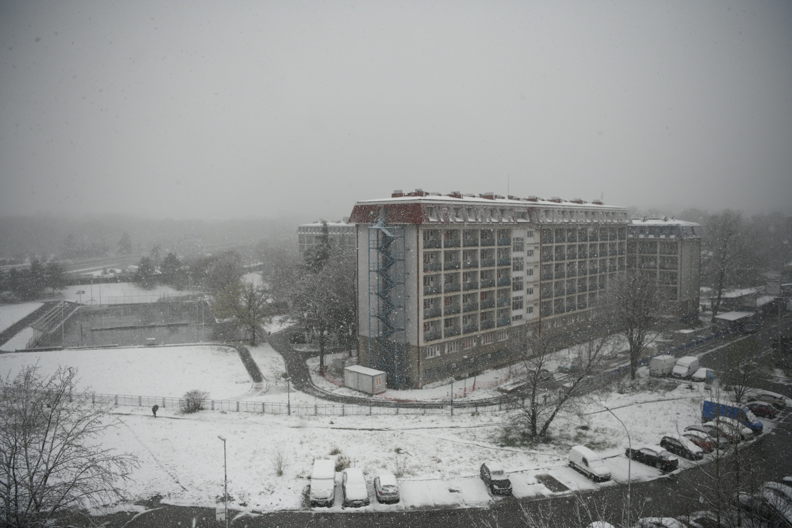 Beograd 24.03.2020. Sneg, zima u proleće, sneg u proleće, koronavirus, vanredno stanje Foto: Vesna Lalić/Nova.rs