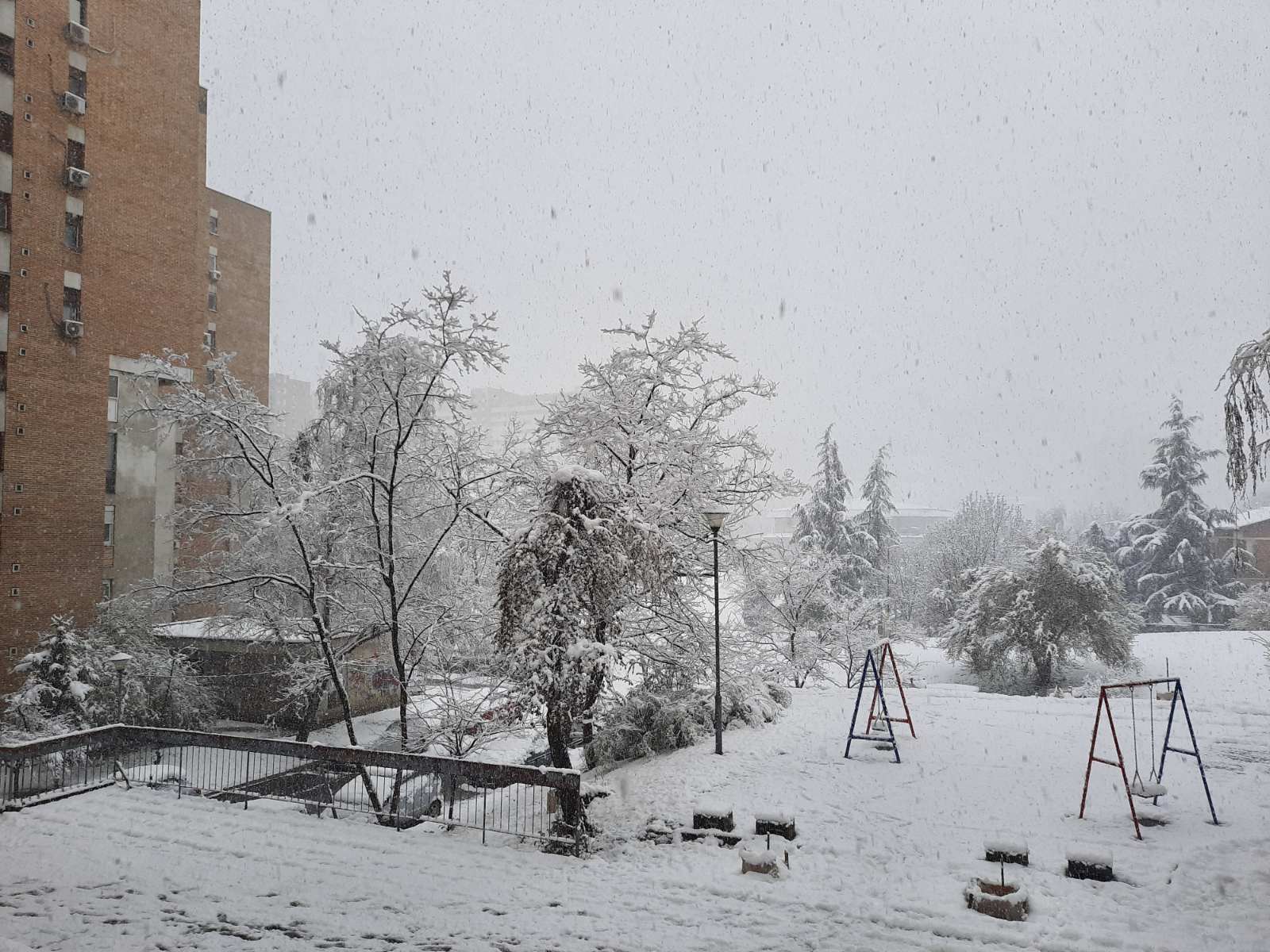 Beobrad, Mirijevo, sneg
Beograd 24.03.2020. Sneg, zima u proleće, vanredno stanje, koronavirus Foto: Tamara Marković/Nova.rs