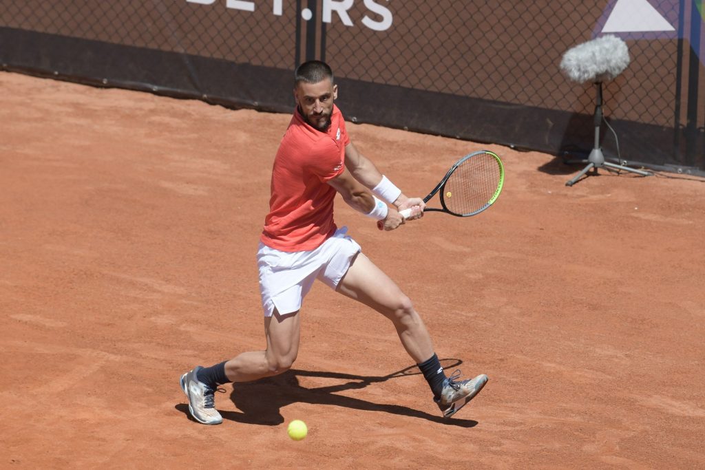 Beograd, 23.05.2020. Damir Džumhur, Kalemegdan, tenis, tereni Foto: Goran Srdanov/Nova.rs