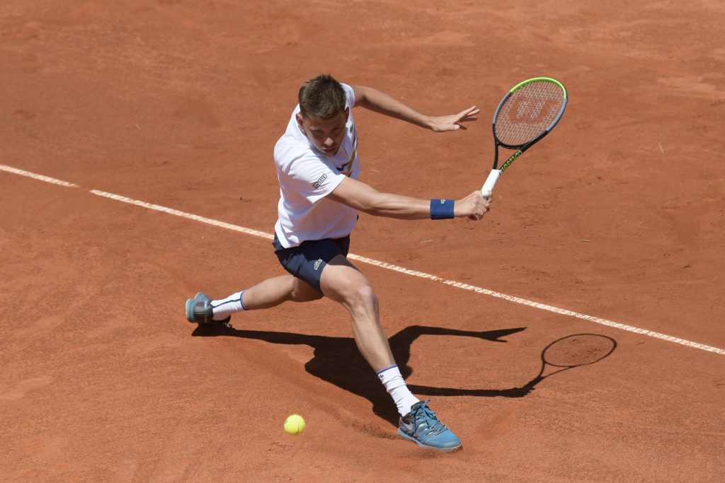 Beograd, 23.05.2020. Filip Krajinović, Kalemegdan, tenis, tereni Foto: Goran Srdanov/Nova.rs