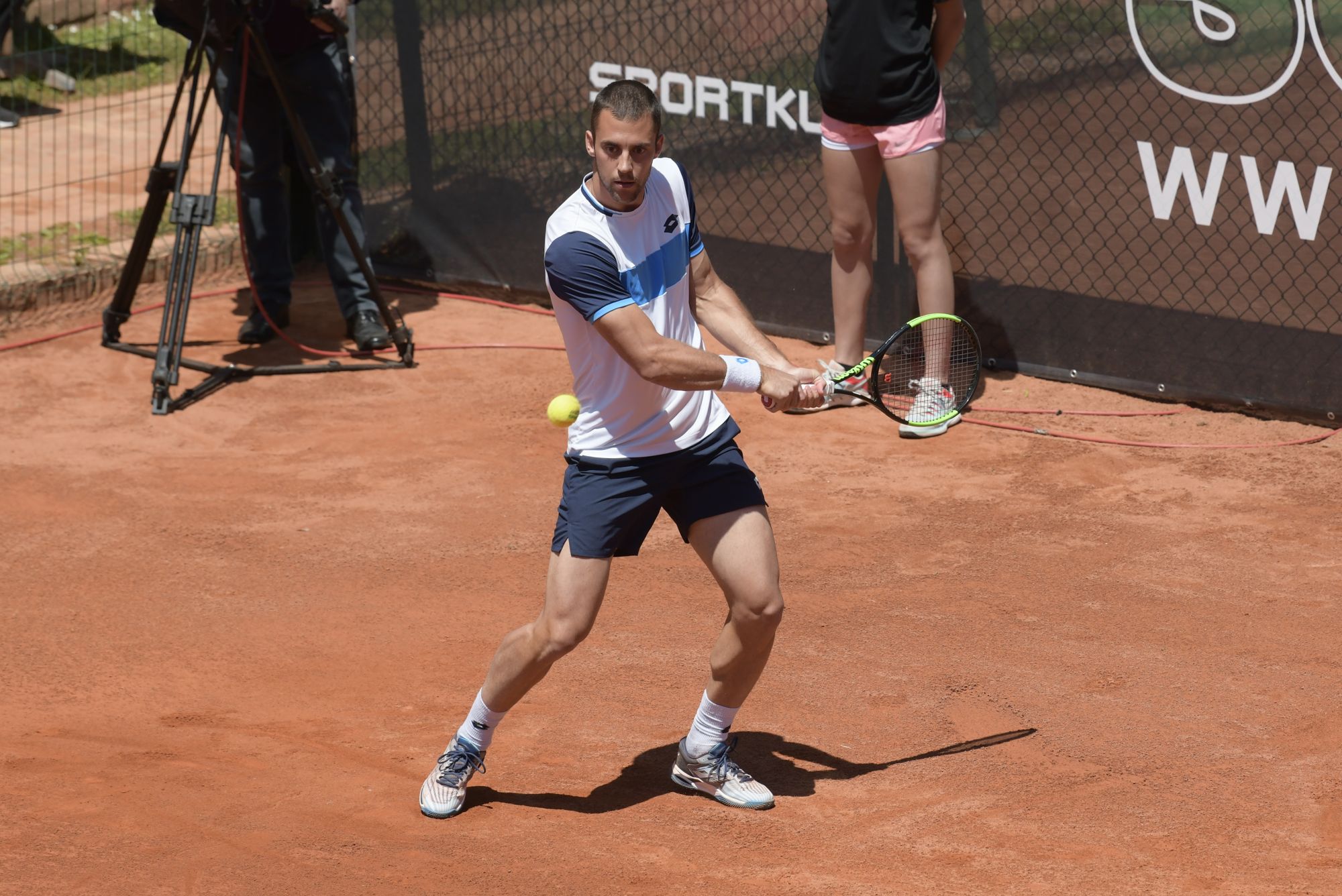 Beograd, 23.05.2020. Laslo Đere, Kalemegdan, tenis, tereni Foto: Goran Srdanov/Nova.rs