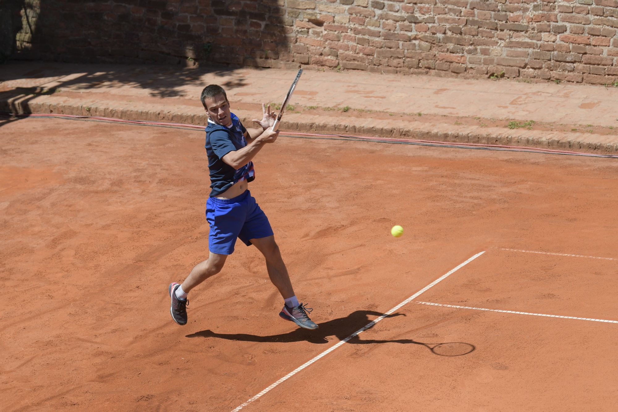 Beograd, 23.05.2020. Marko Miladinović, Kalemegdan, tenis, tereni Foto: Goran Srdanov/Nova.rs