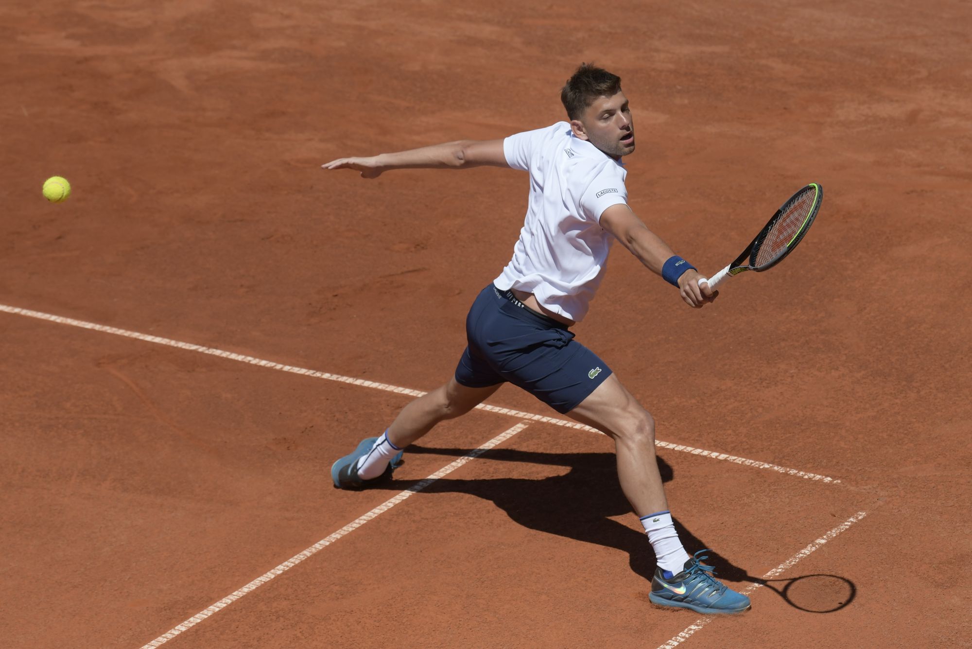 Beograd, 23.05.2020. Filip Krajinović, Kalemegdan, tenis, tereni Foto: Goran Srdanov/Nova.rs