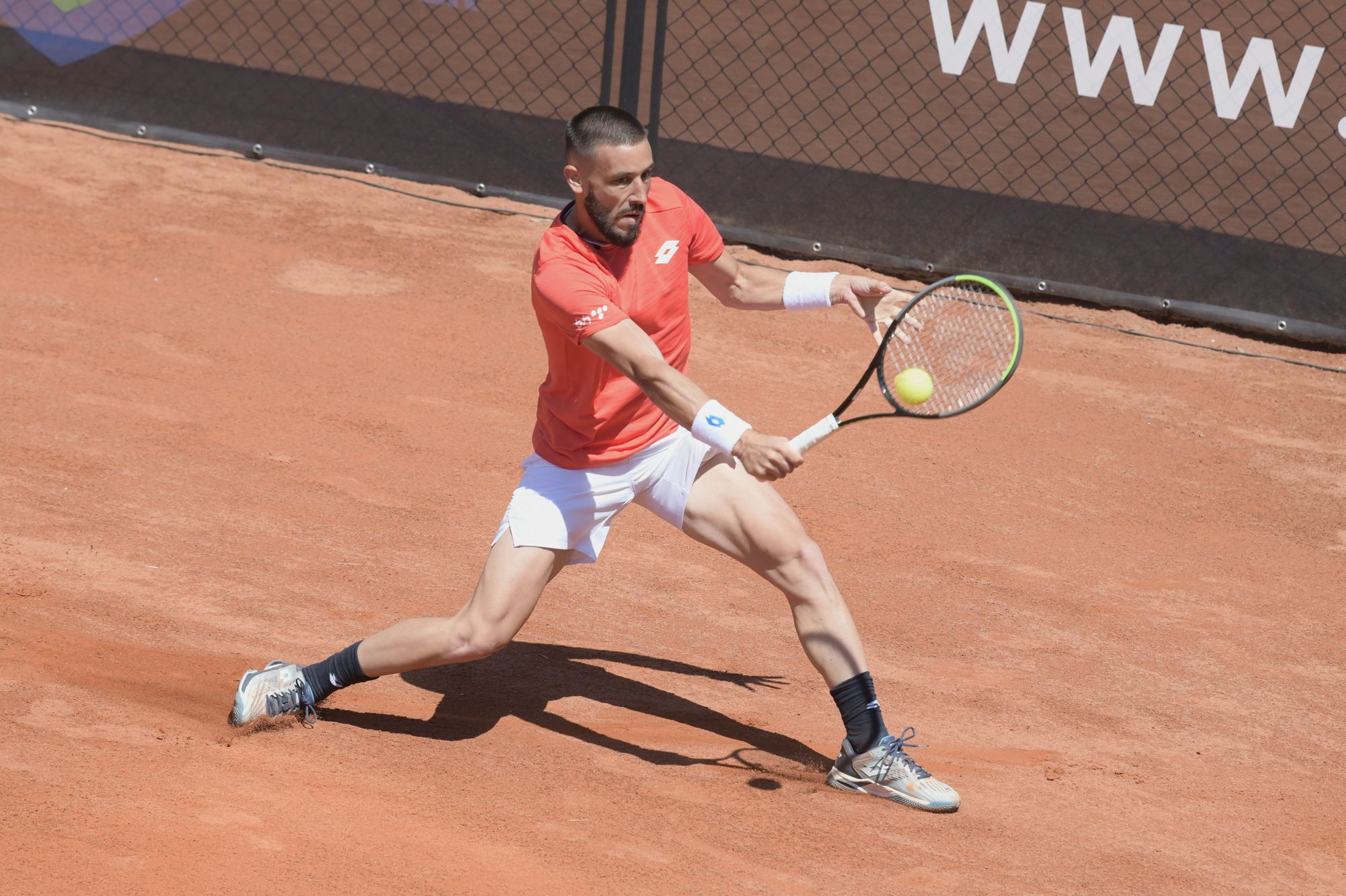 Beograd, 23.05.2020. Damir Džumhur, Kalemegdan, tenis, tereni Foto: Goran Srdanov/Nova.rs