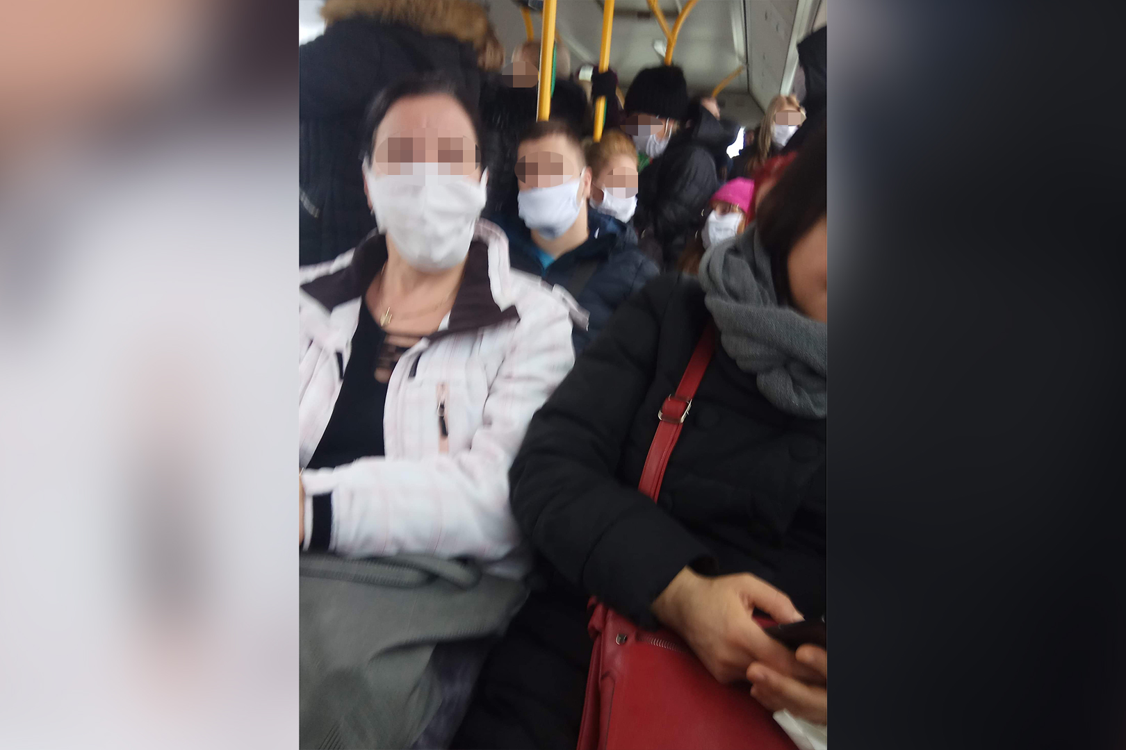 Jura, radnici Jure, autobus,maske