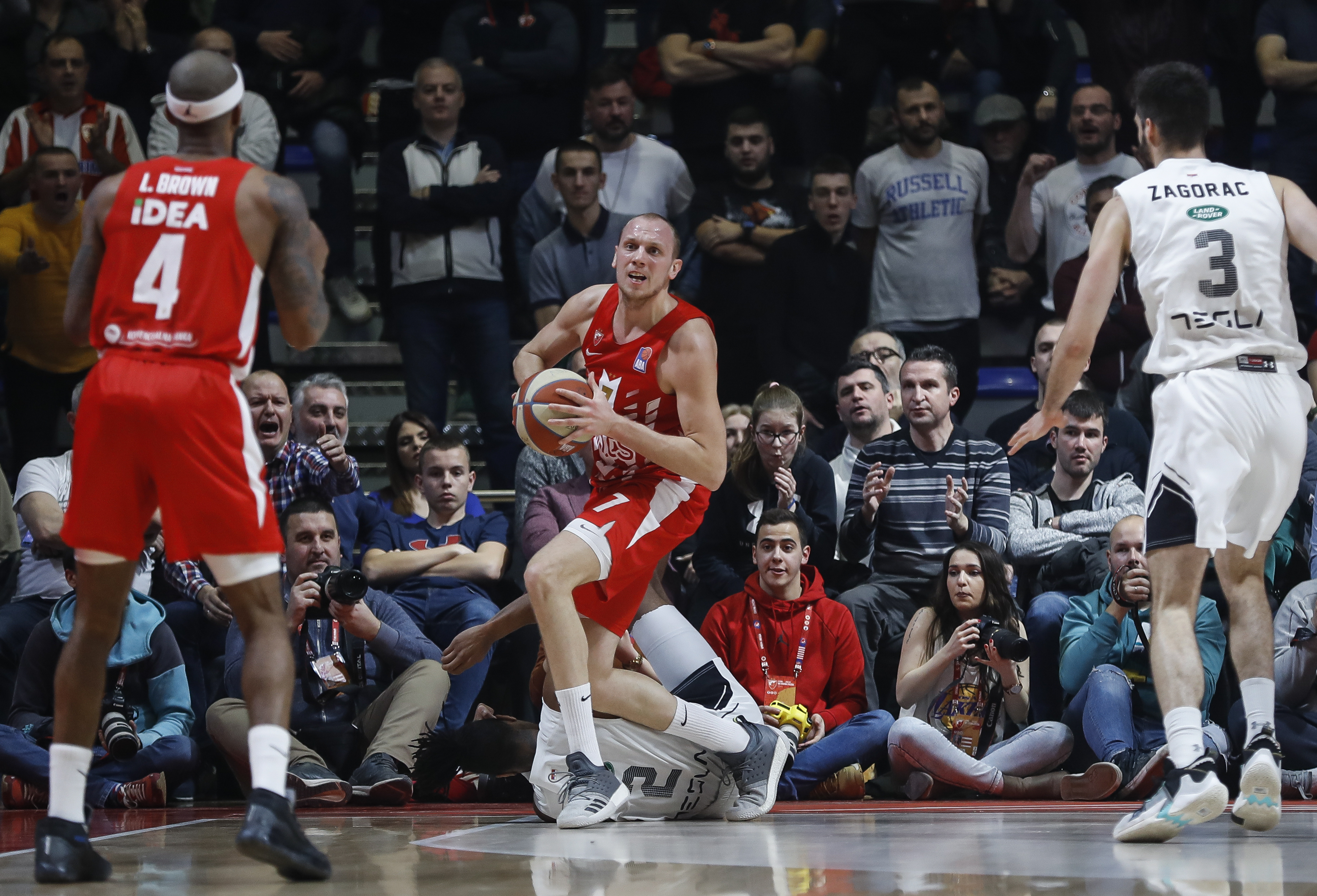 Kosarka Basketball ABA season 2019-2020
Crvena Zvezda v Partizan
Dejan Davidovac (C)
Beograd, 03.01.2020.
foto: Srdjan Stevanovic/Starsportphoto ©