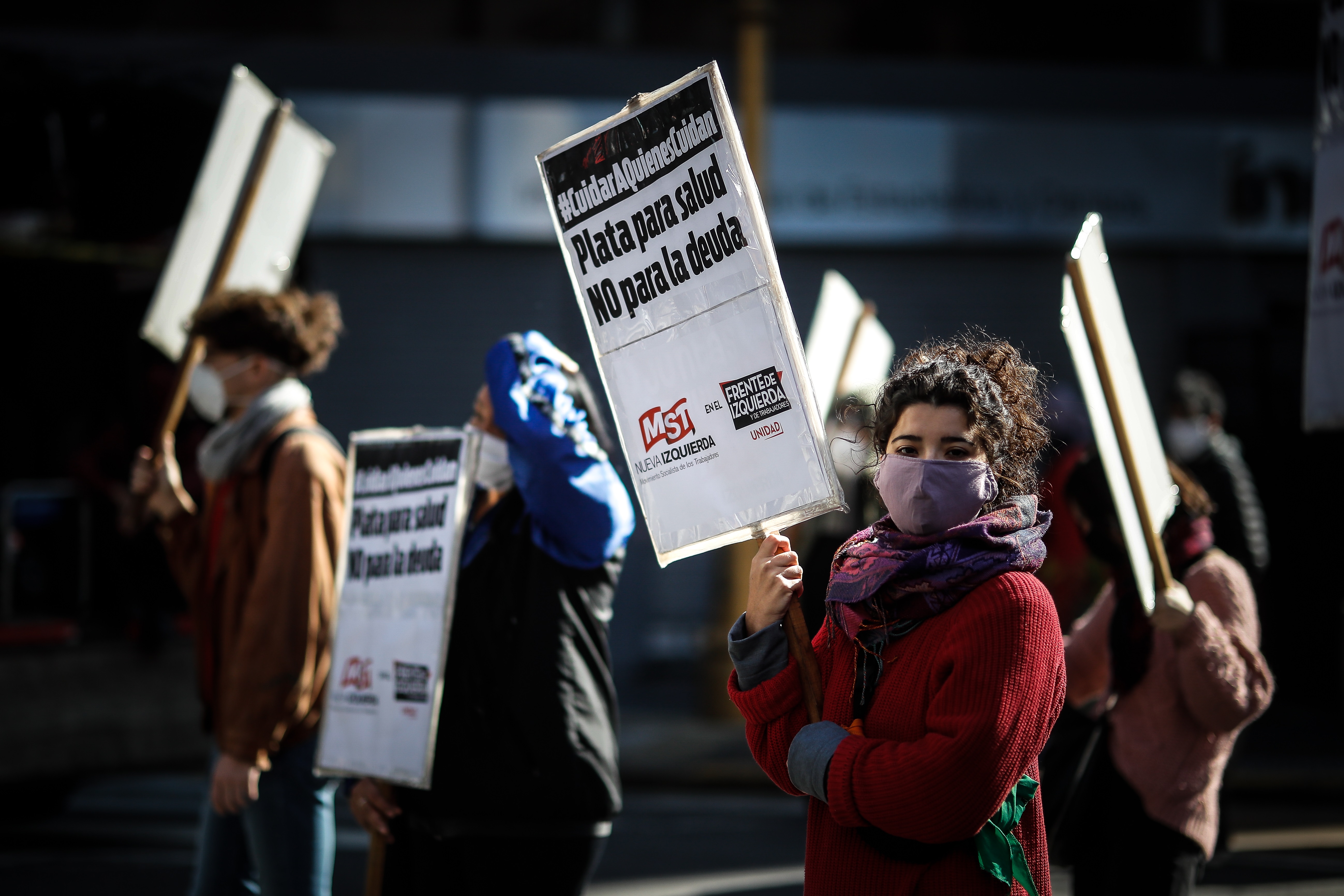 Argentina Demonstration over the economic crisis in Argentina, exacerbated by the pandemic