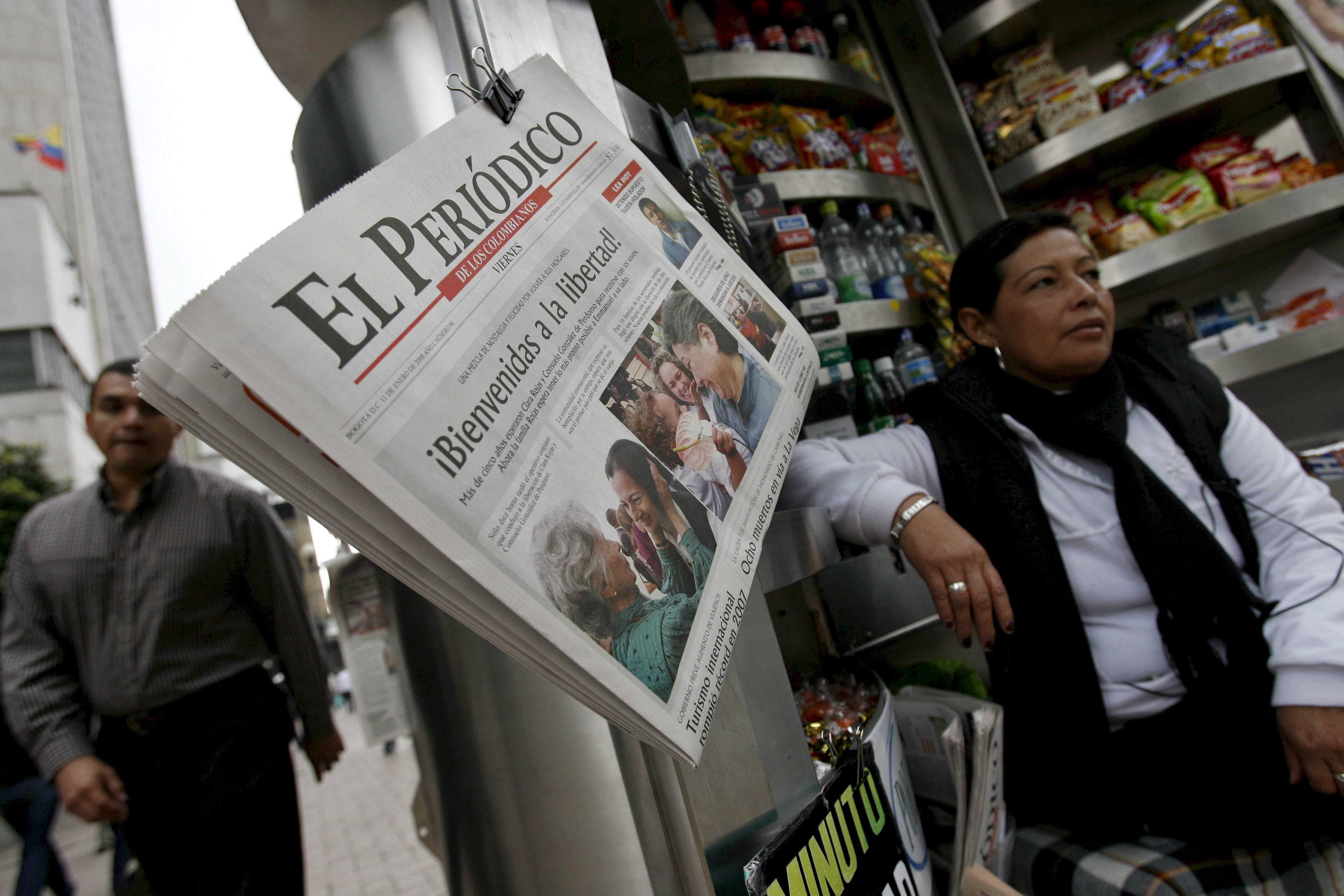 Latinska Amerika, štampa, FARC hostage release