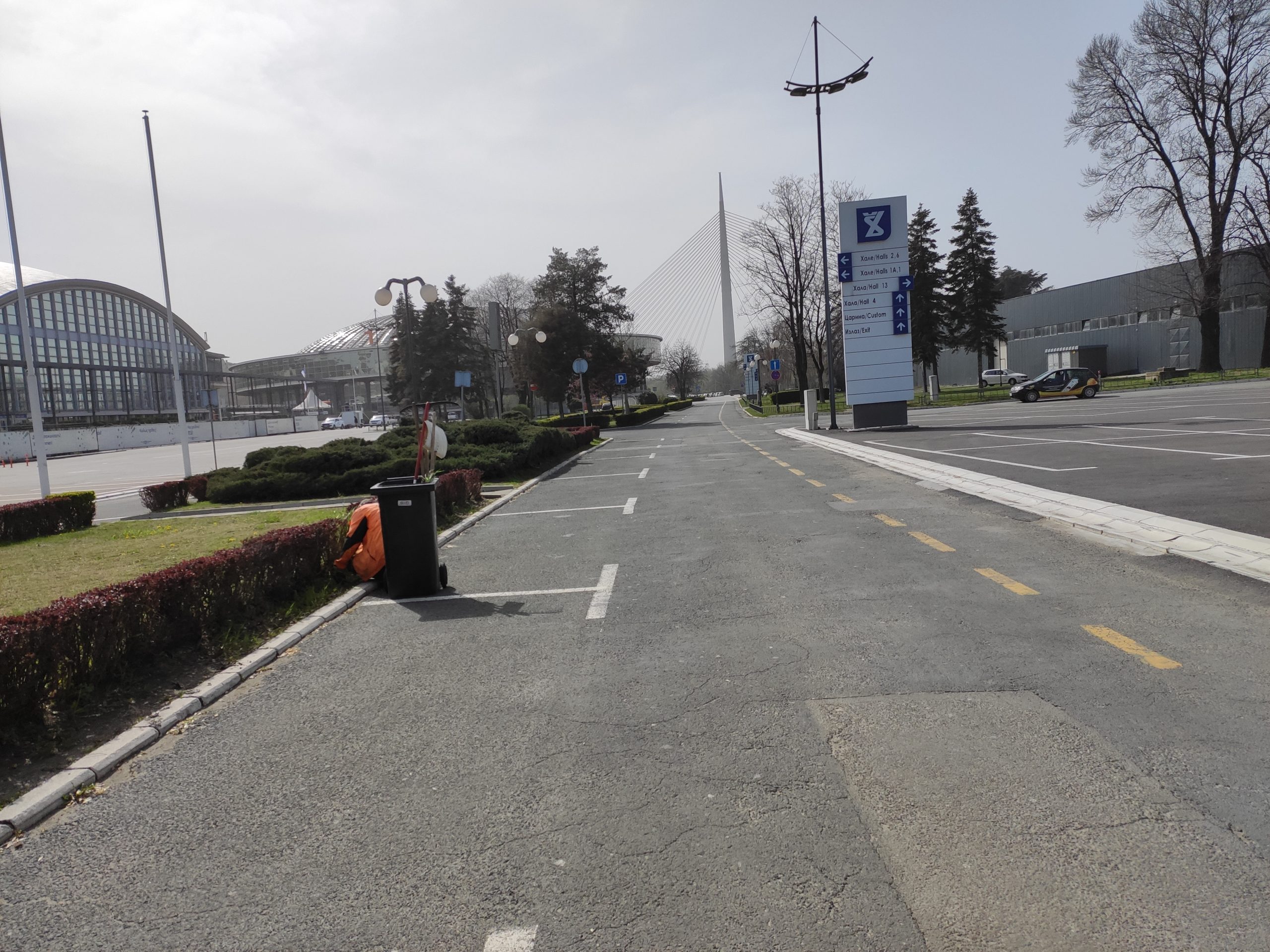 Beograd 27.03.2020. Beogradski sajam poslednje pripreme za prihvat pavijenata zaraženih koronavirusom Vojska Srbije karantin izolacija prihvatni centar koronavirus Foto:Bojana Milovanović/Nova.rs