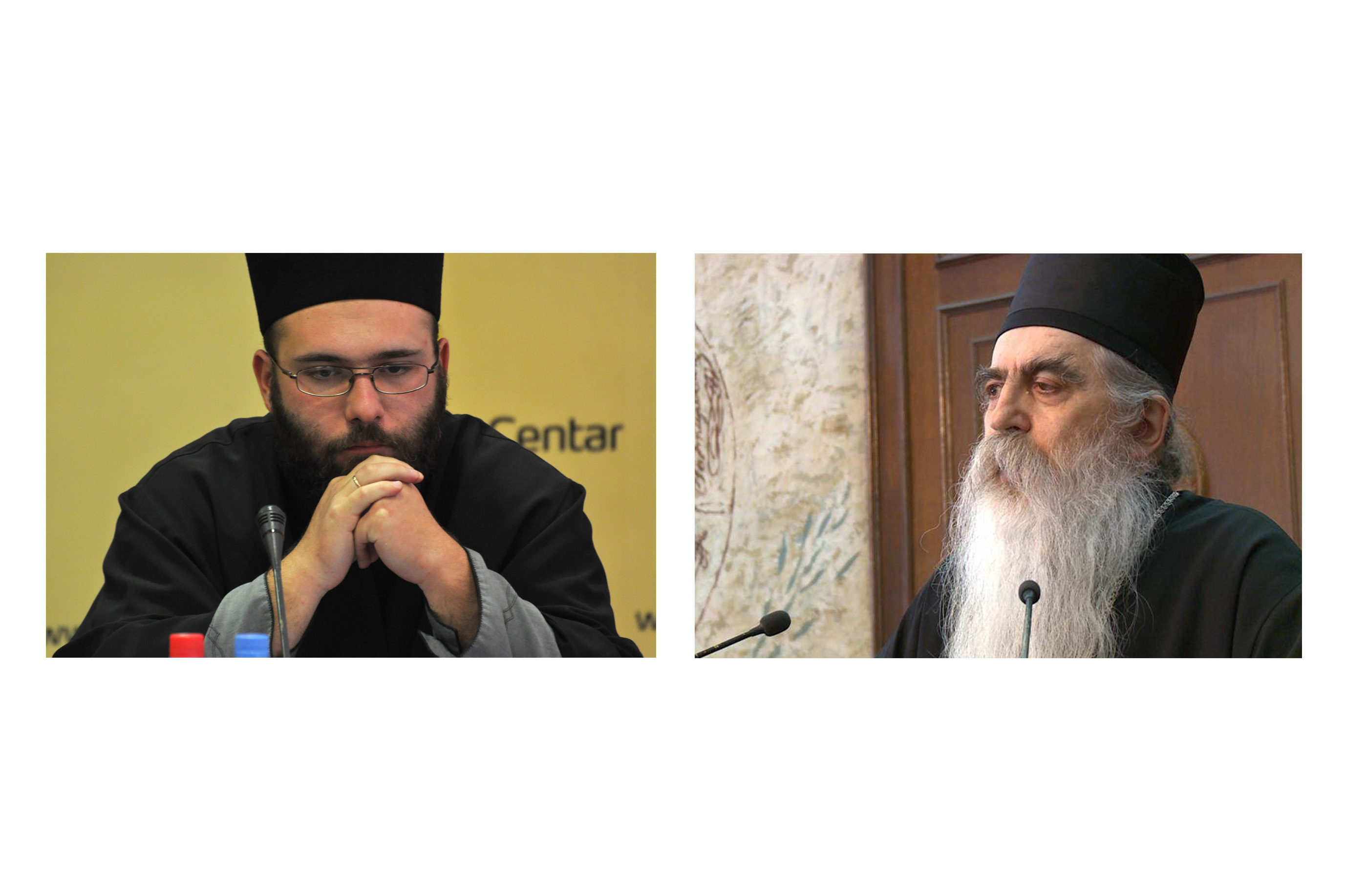 Sveštenik Vukašin Milićević i Episkop Irinej Bački