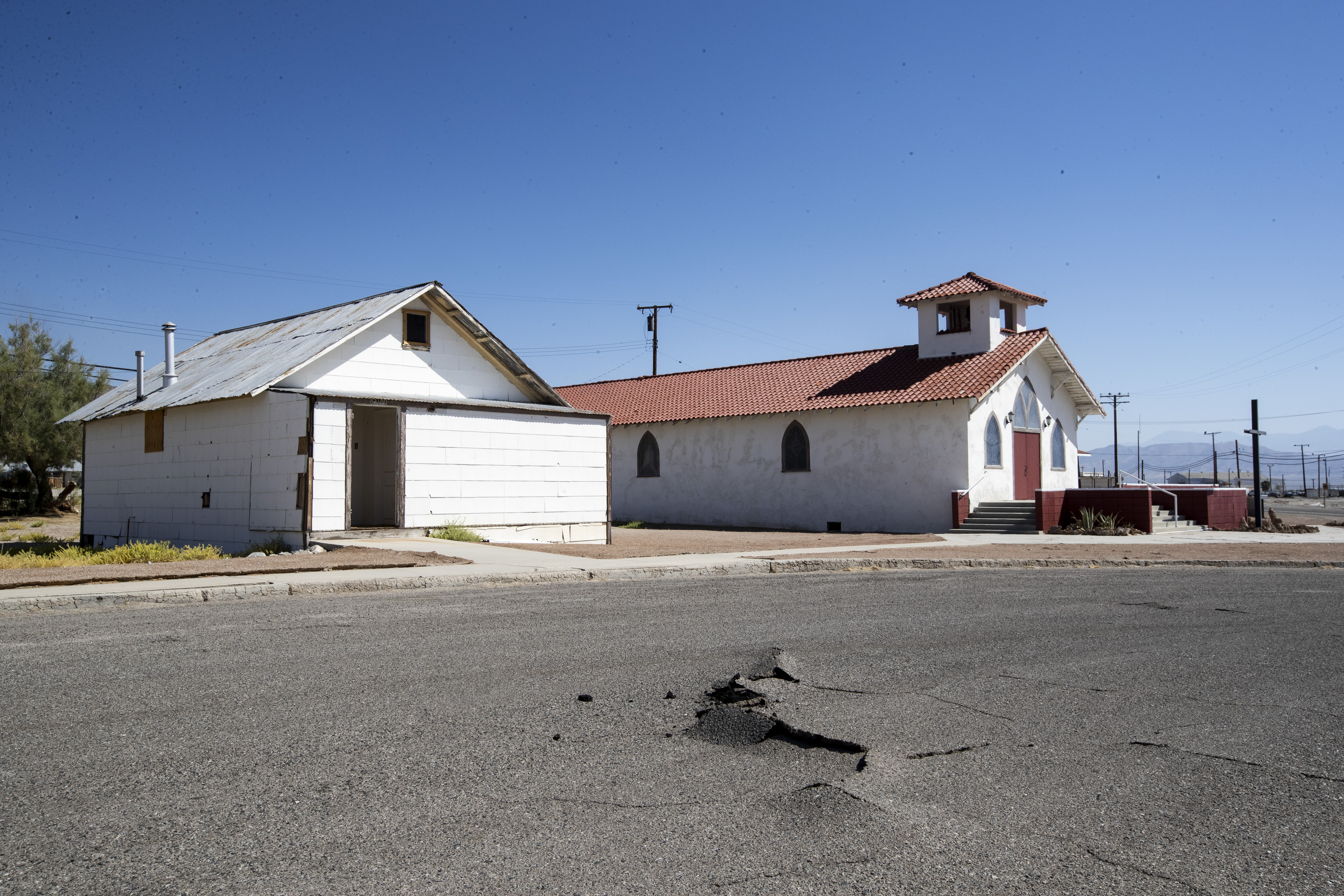 Second Earthquake aftermath in Ridgecrest California