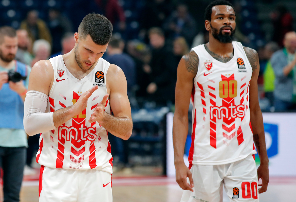 KK Crvena zvezda, Bili Beron i Kevin Panter