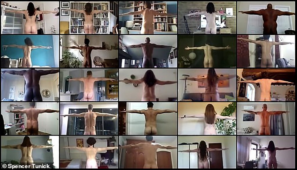 Golaći, Stay Apart Together Foto: Spencer Tunick Nude Art Project