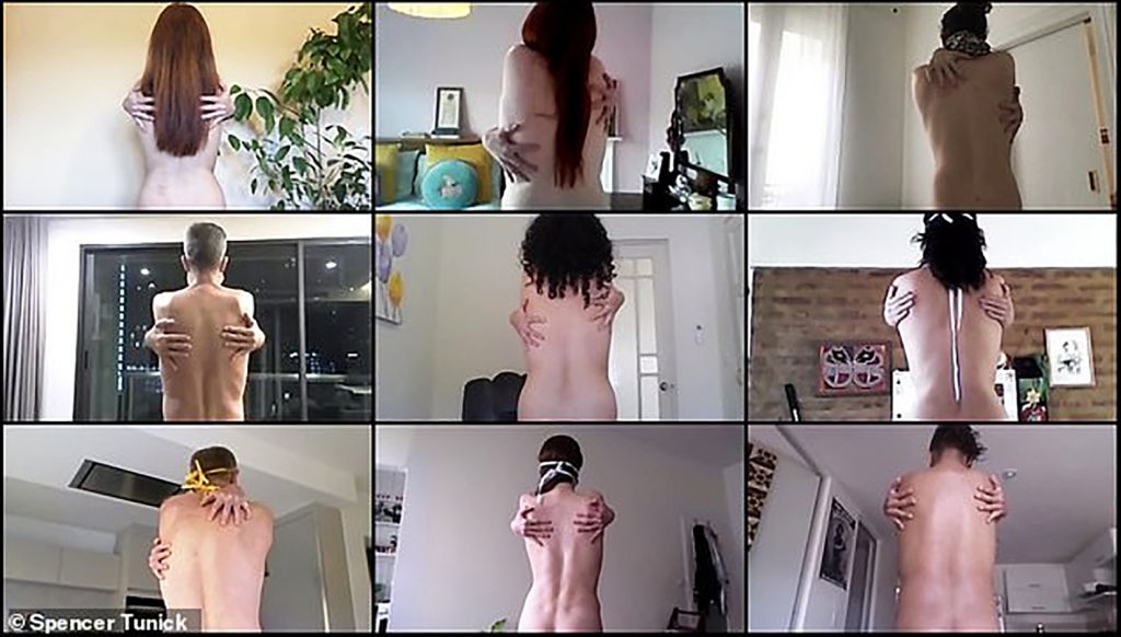 Golaći, Stay Apart Together Foto: Spencer Tunick Nude Art Project