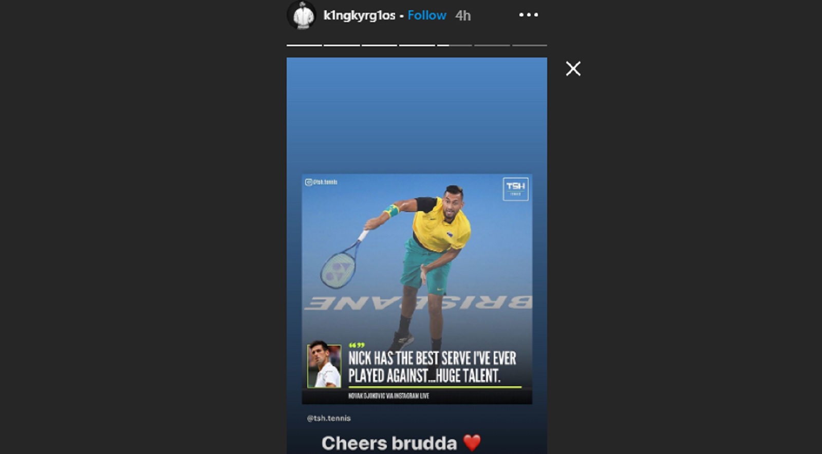 Screenshot / Instagram / k1ngkyrg1os